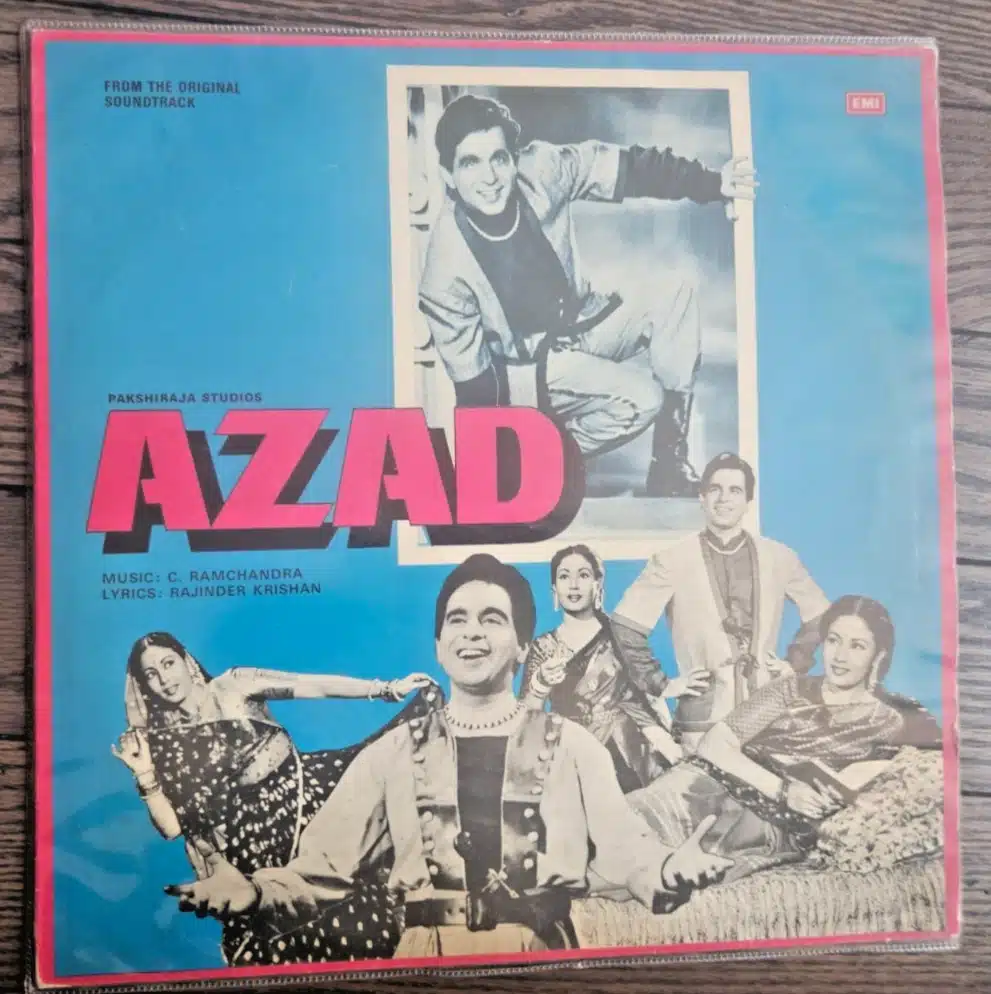 Azad - Record LP Vinyl Vintage -Bollywood