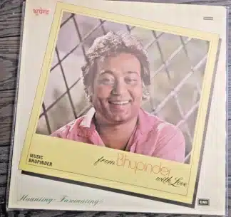 from Bhupinder with Love - Record LP Vinyl Vintage - Bollywood