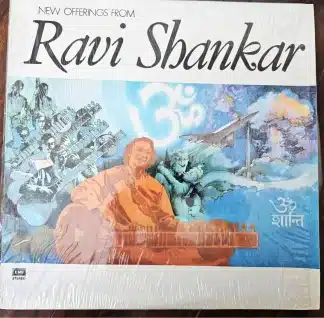 New Offerings from Ravi Shankar - Record LP Vinyl Vintage