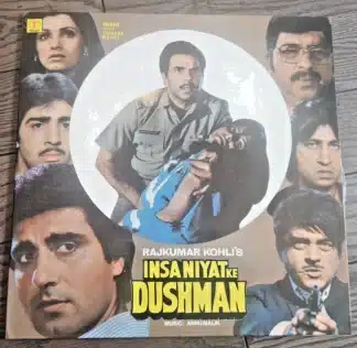 Insaniyat Ke Dushman - Record LP Vinyl Vintage -Bollywood