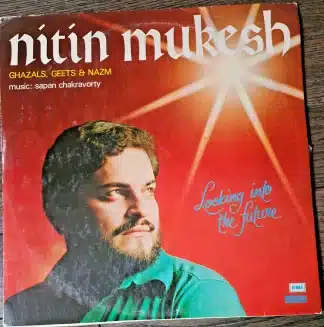 Nitin Mukesh - Ghazals, Geets & Nazm - Record LP Vinyl Vintage