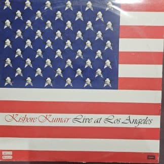 Kishore Kumar Live at Los Angeles - Record LP Vinyl Vintage -Bollywood
