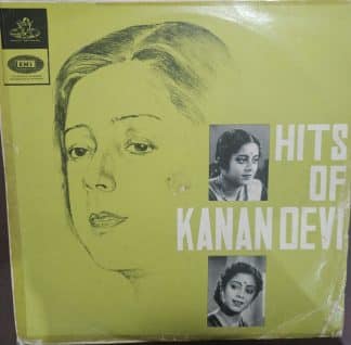 Hits of Kanan Devi - Record LP Vinyl Vintage - Bollywood