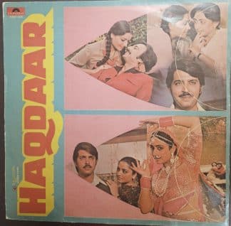 Haqdaar – Record LP Vinyl Vintage (Fair) -Bollywood