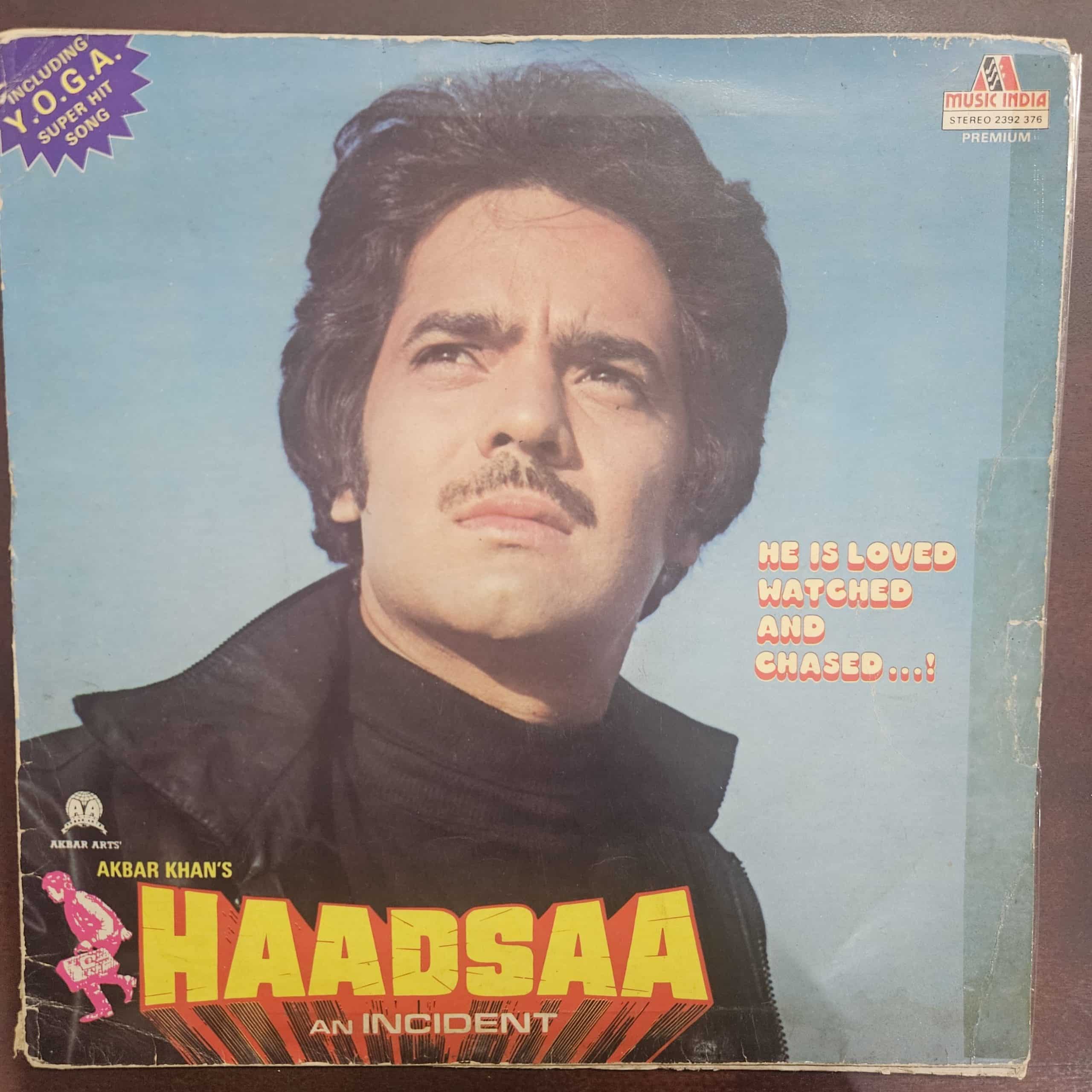Haadsaa – Record LP Vinyl Vintage -Bollywood