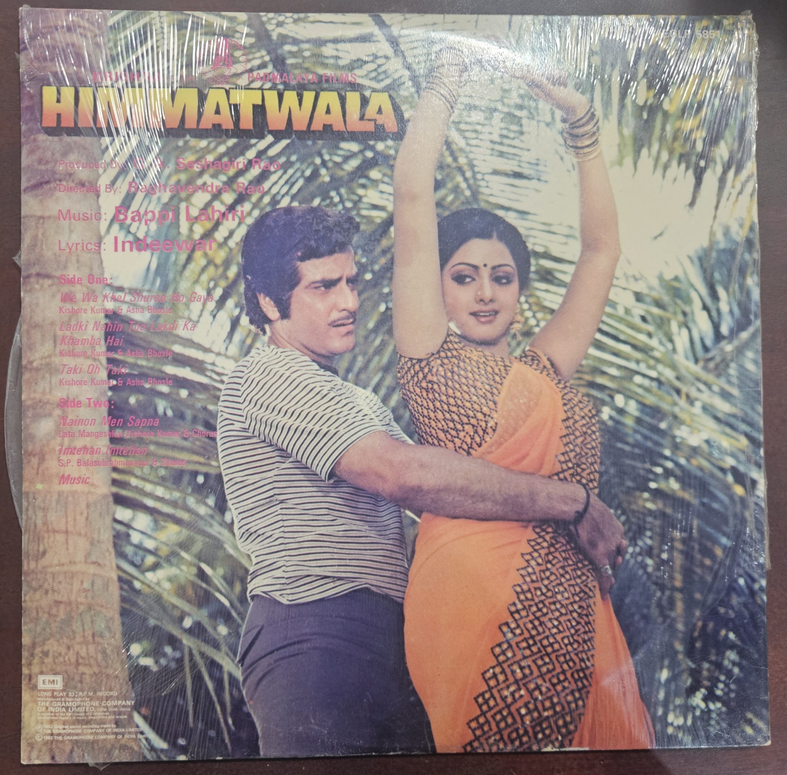 Himmatwala - Vinyl Vintage -Bollywood - Image 2