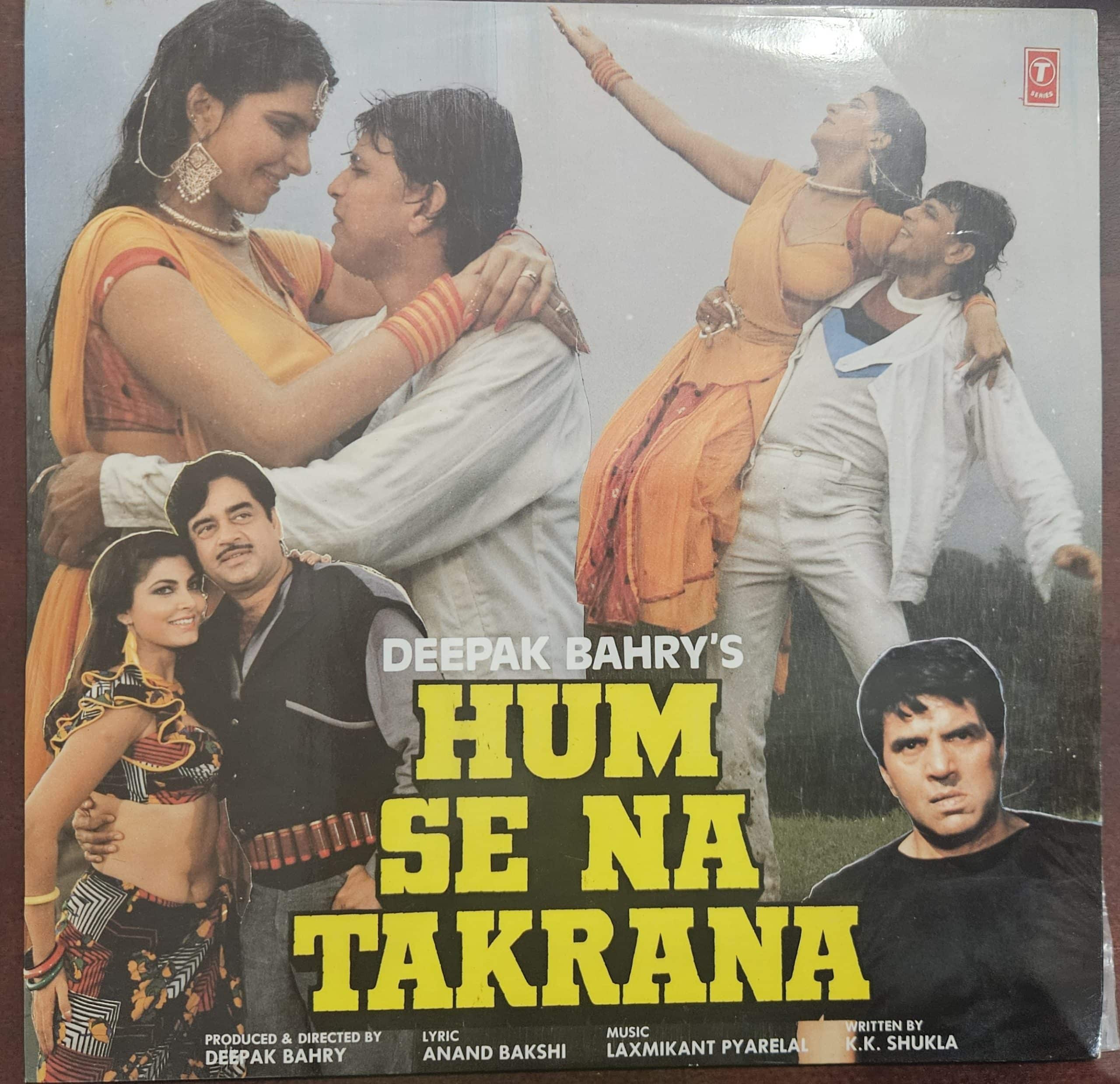 Hum Se Na Takrana – Record LP Vinyl Vintage -Bollywood