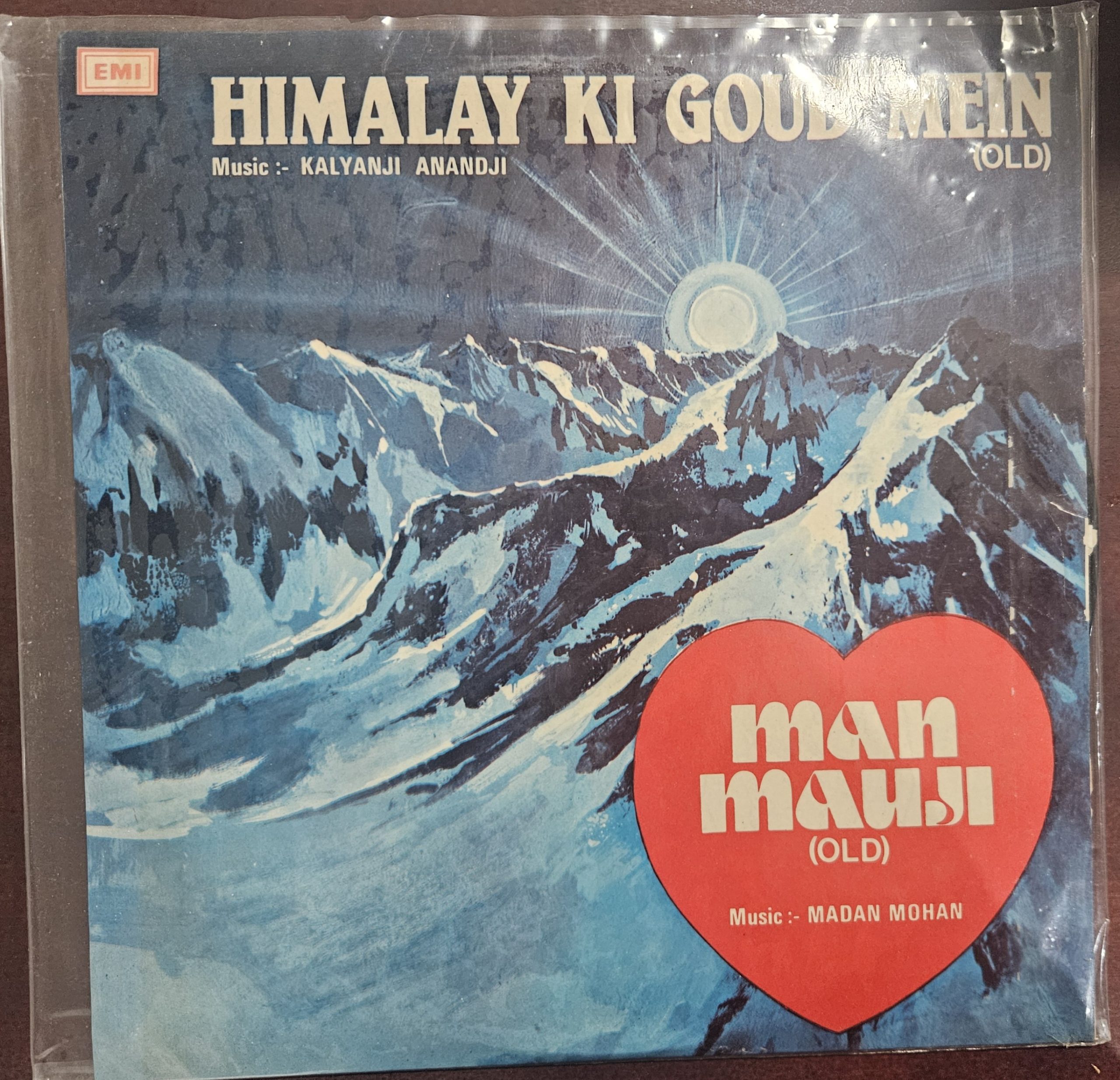 Himalay Ki Goud Mein / Man Mauji - Vinyl Vintage -Bollywood