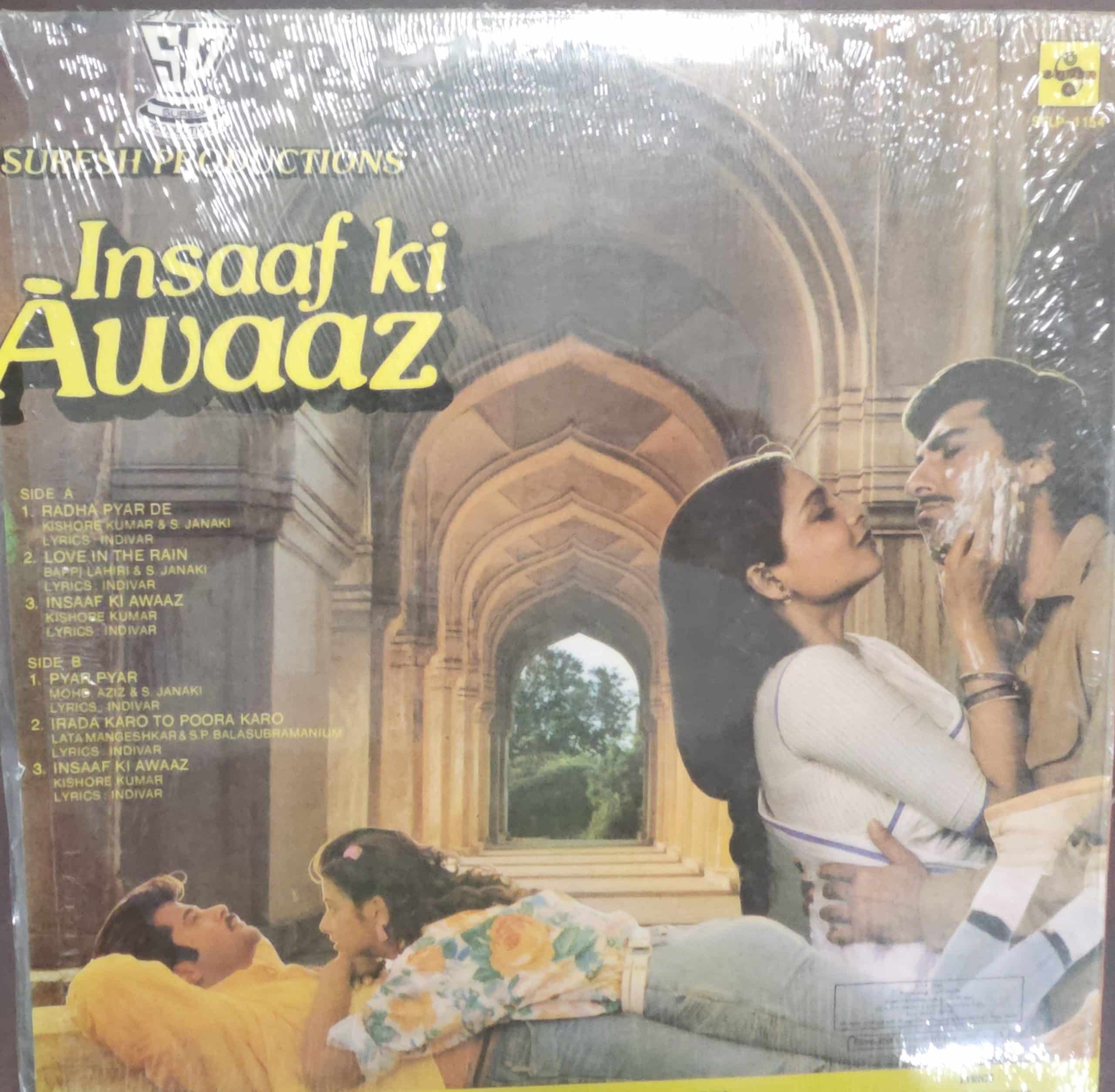 Insaaf ki Awaaz– Record LP Vinyl Vintage -Bollywood - Image 2