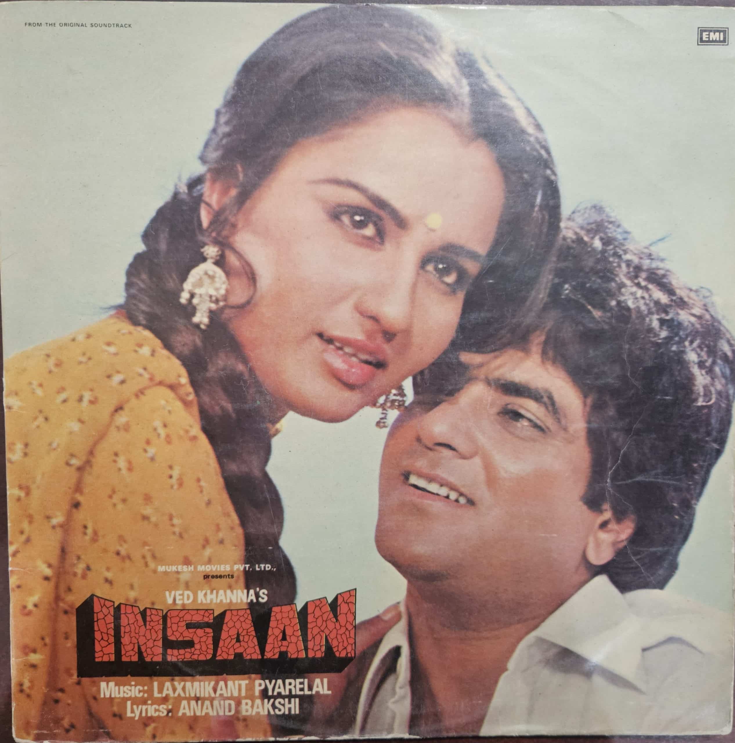 Insaan – Record LP Vinyl Vintage -Bollywood