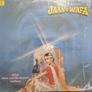 Jaan-E-Wafa – Record LP Vinyl Vintage -Bollywood