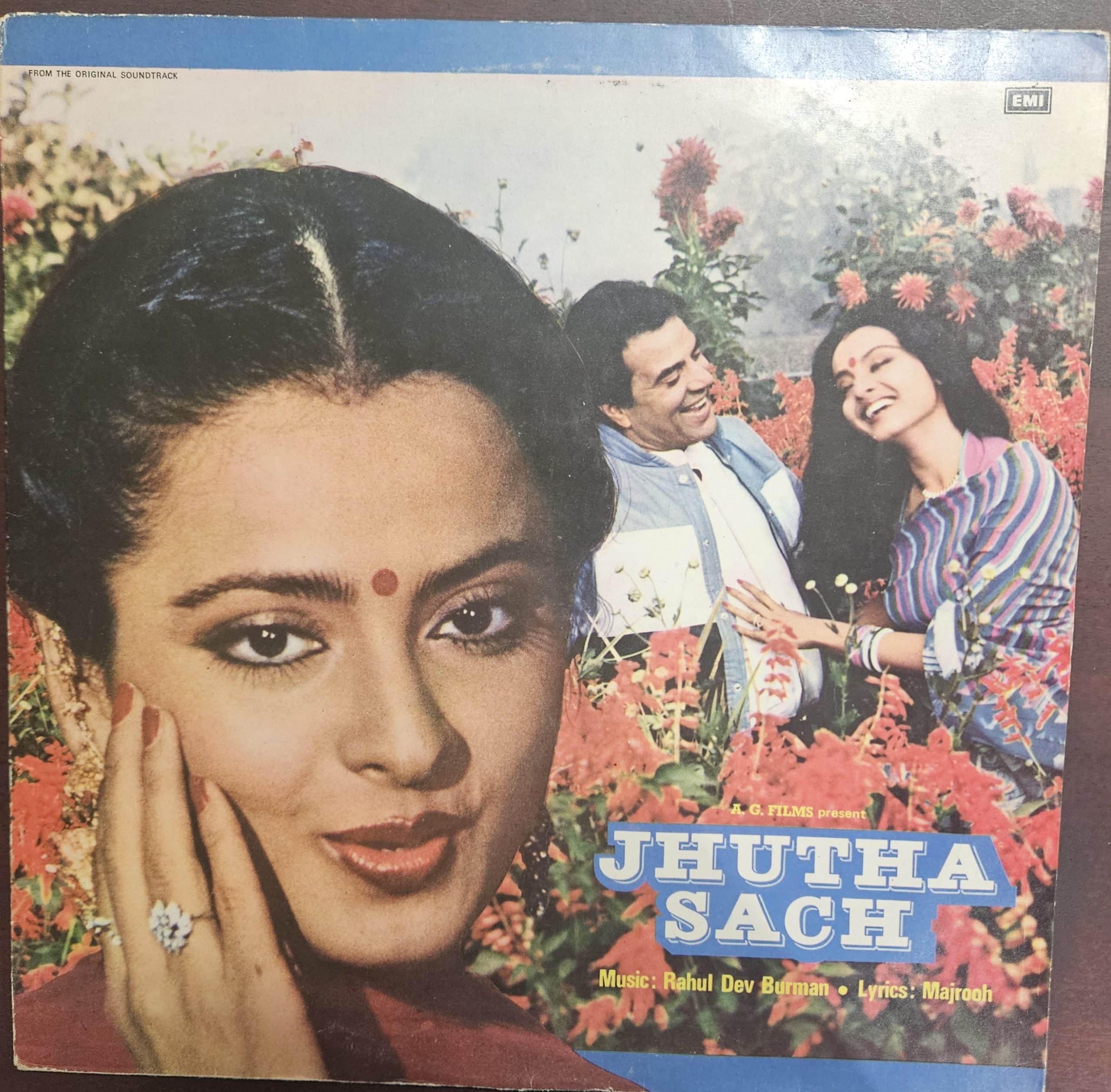 Jhutha Sach – Record LP Vinyl Vintage -Bollywood