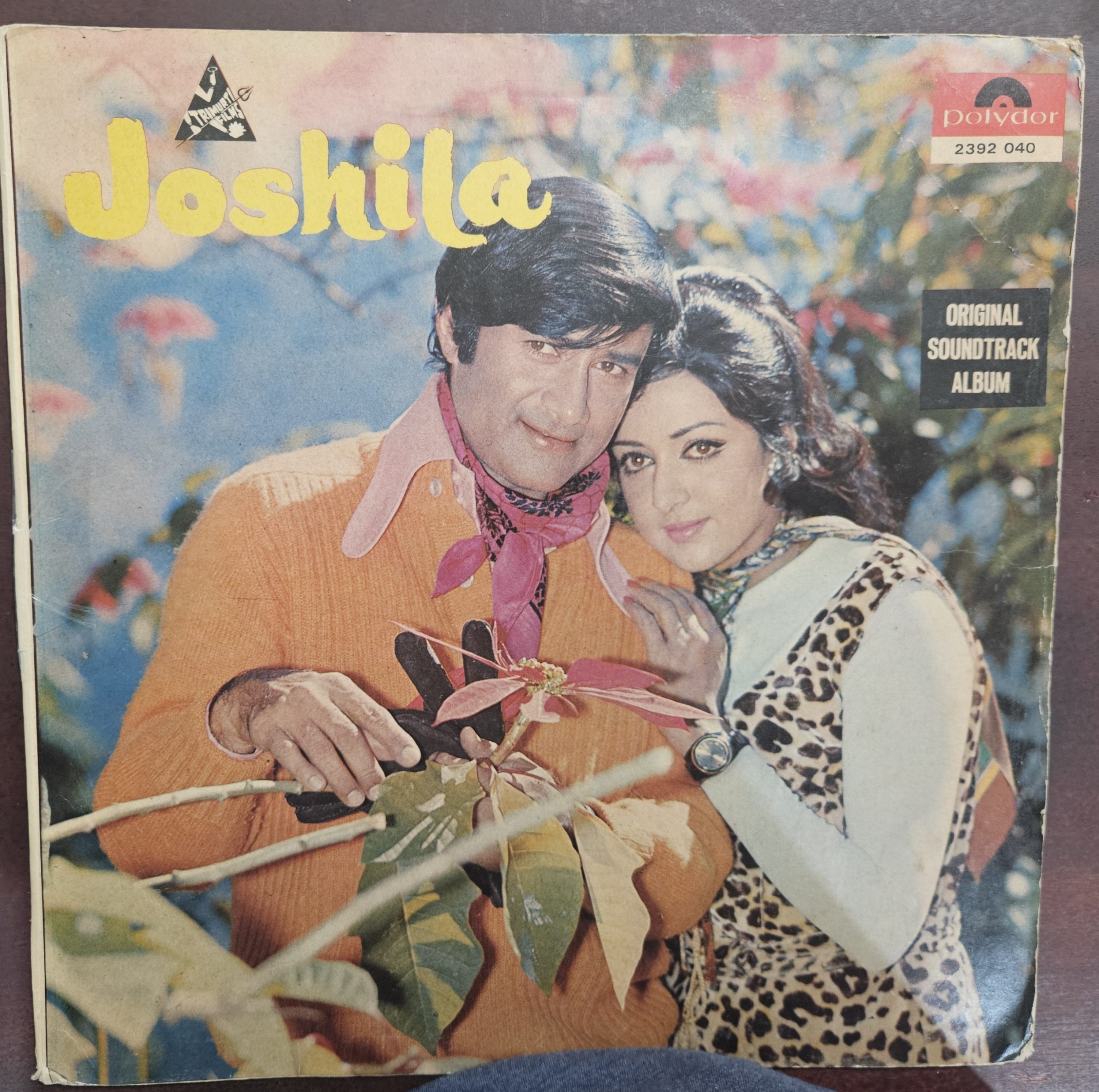 Joshila – Record LP Vinyl Vintage -Bollywood