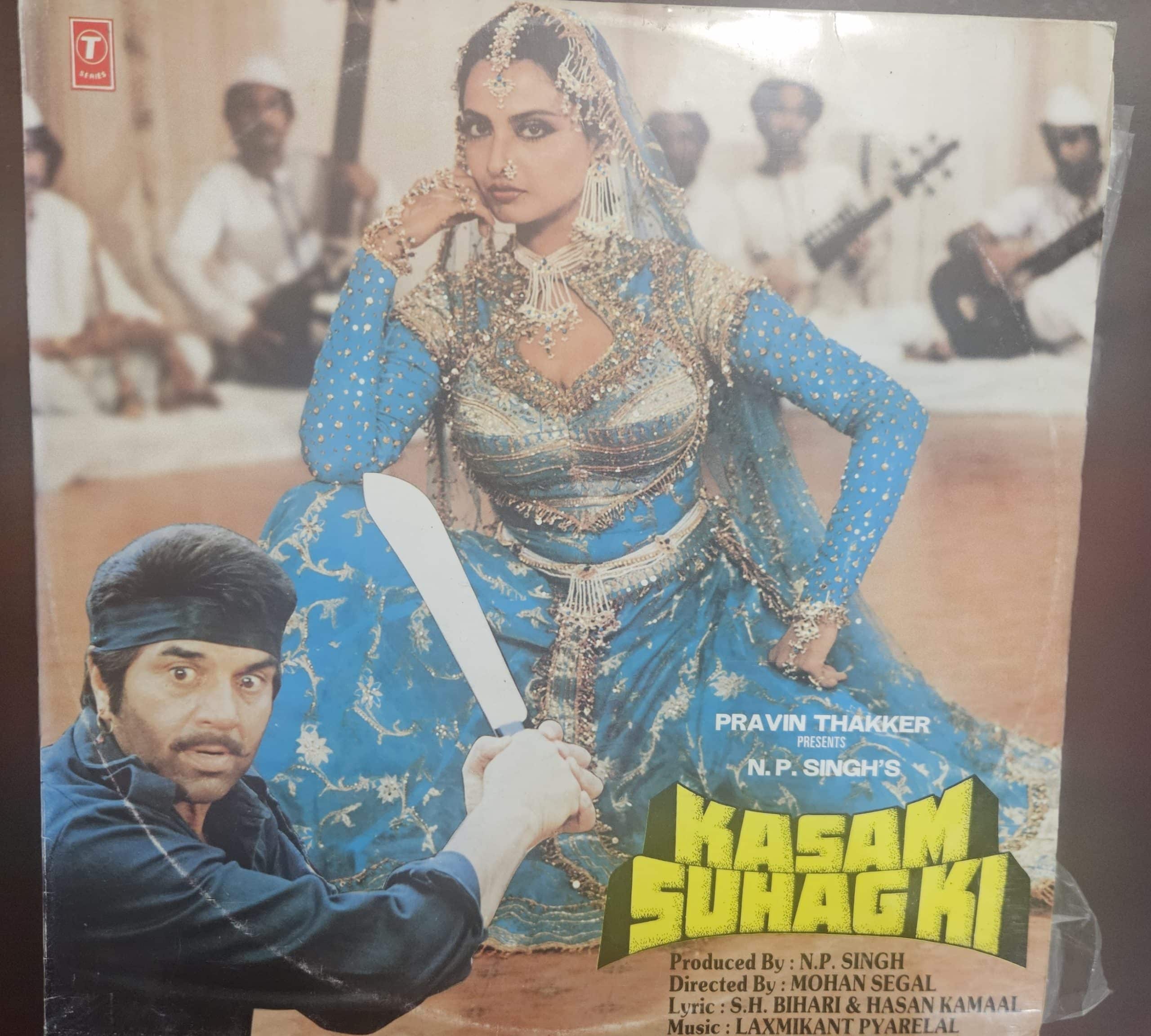 Kasam Suhag Ki – Record LP Vinyl Vintage -Bollywood