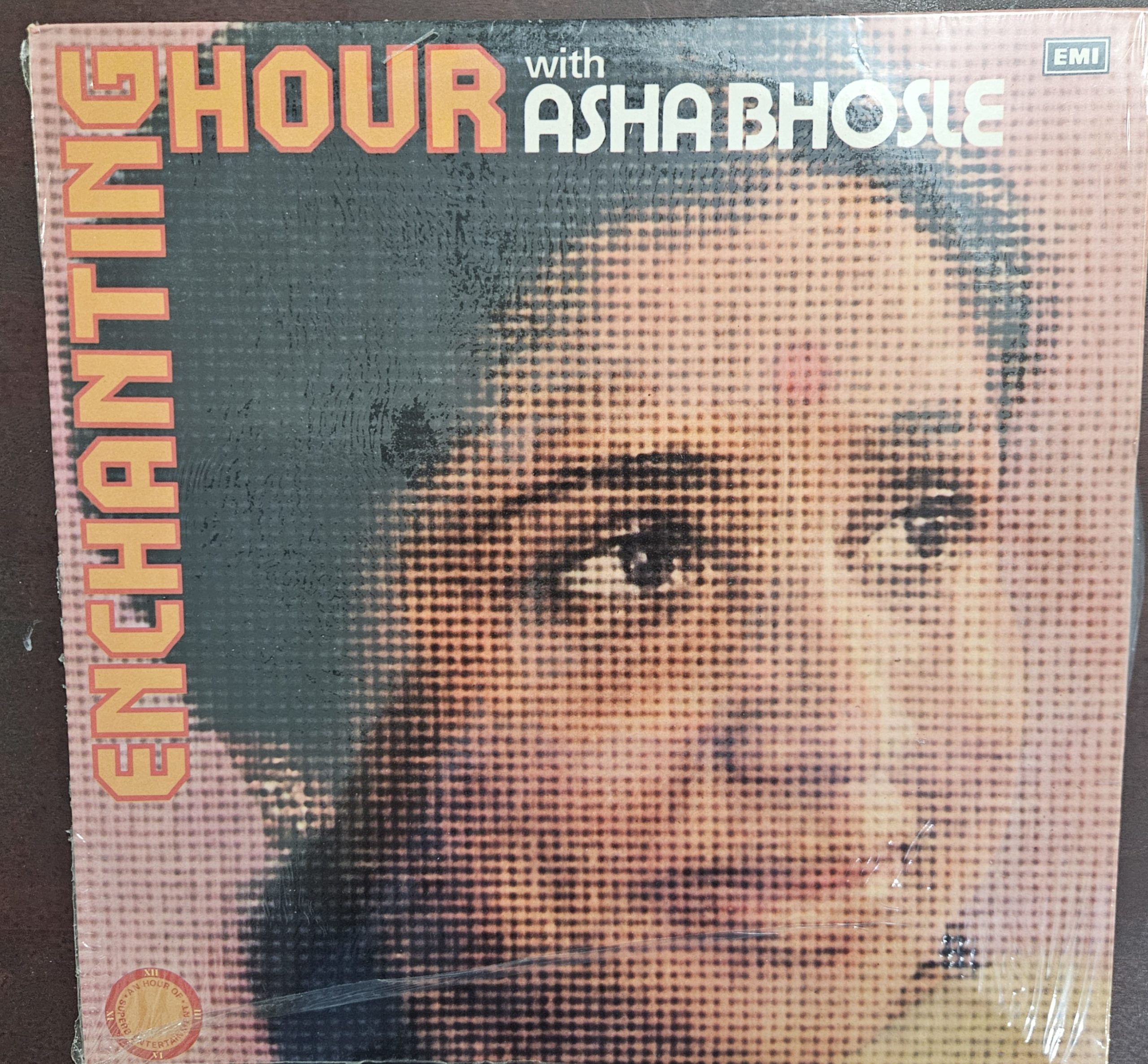 Enchanting Hour with Asha Bhosle – Record LP Vinyl Vintage -Bollywood