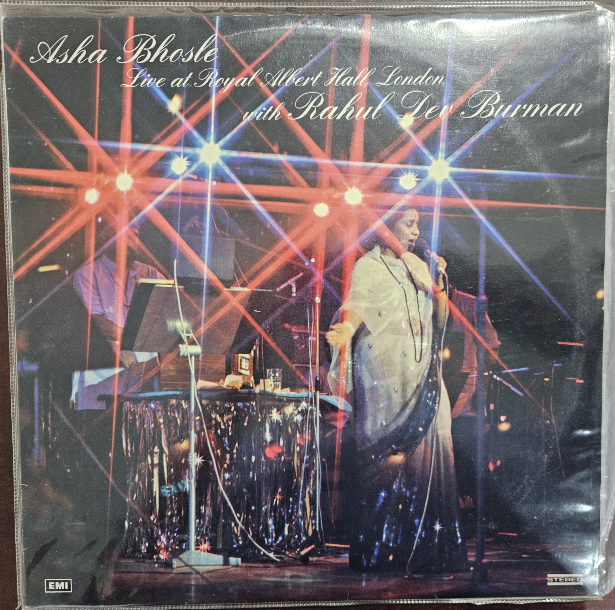 Asha Bhosle Live at the Royal Albert Hall – Record LP Vinyl Vintage -Bollywood