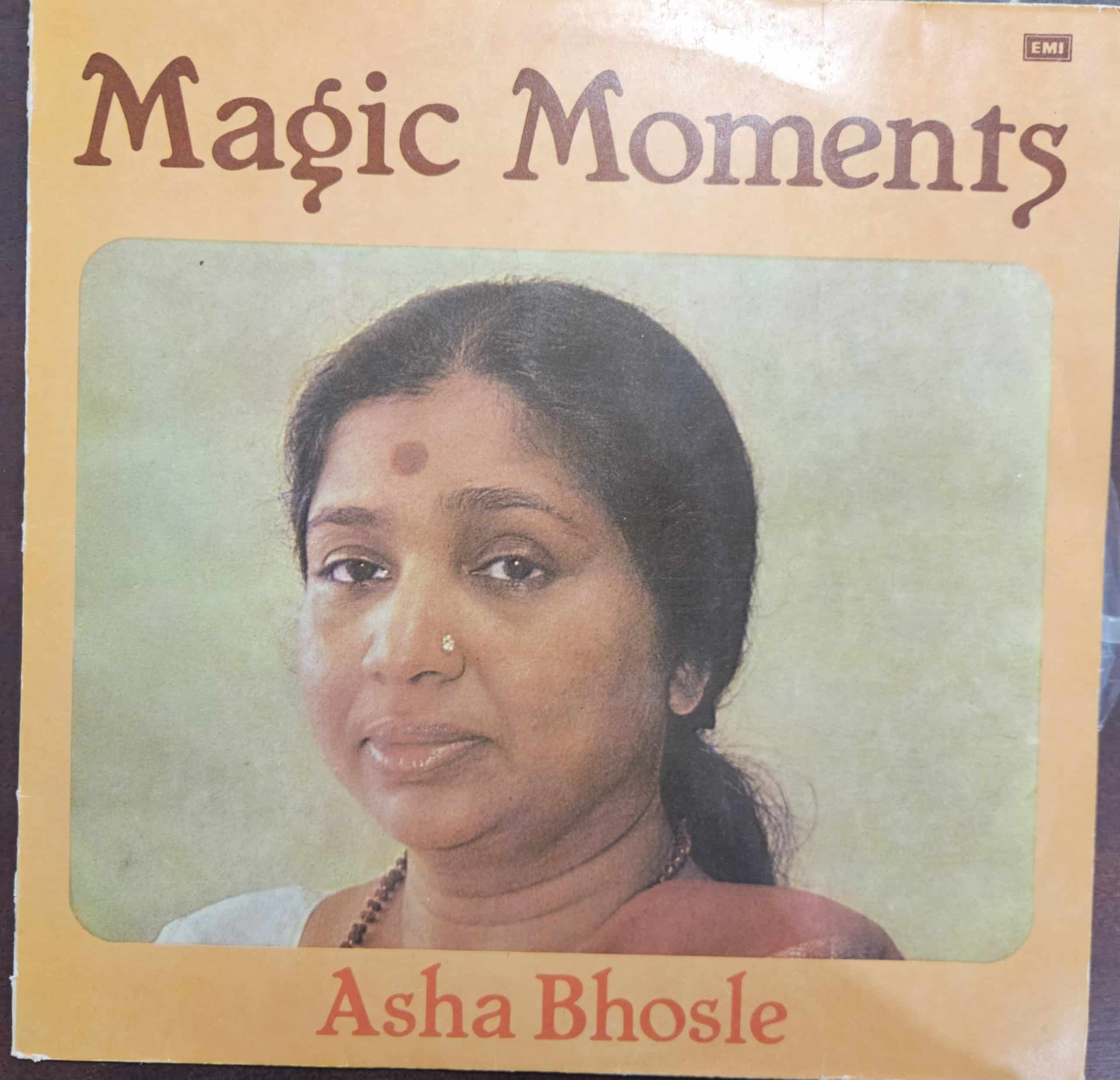 Magic Moments - Asha Bhosle – Record LP Vinyl Vintage -Bollywood