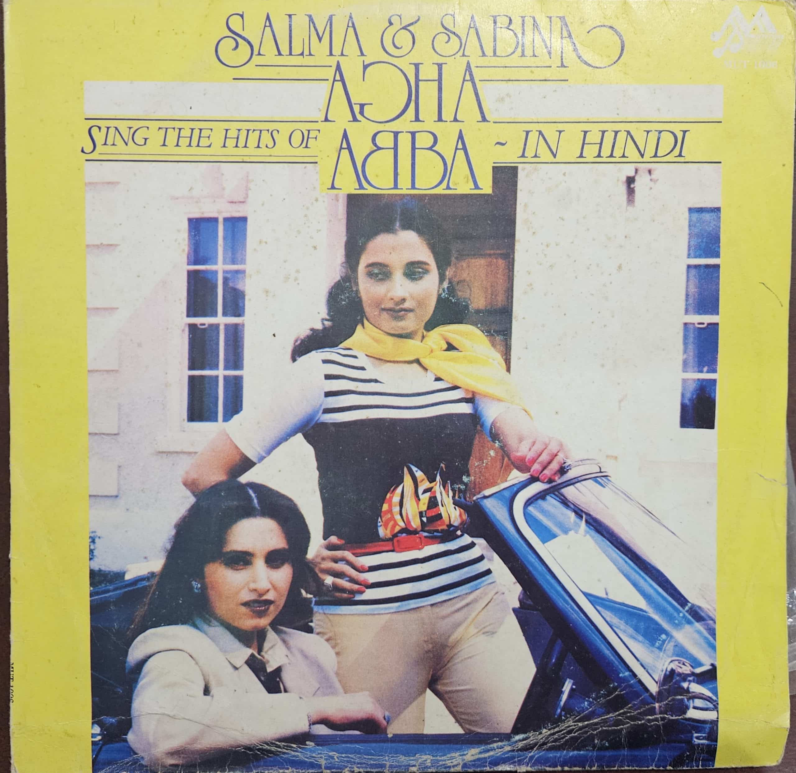 Salma & Sabina Sing The Hits Of Abba In Hindi – Record LP Vinyl Vintage -Bollywood