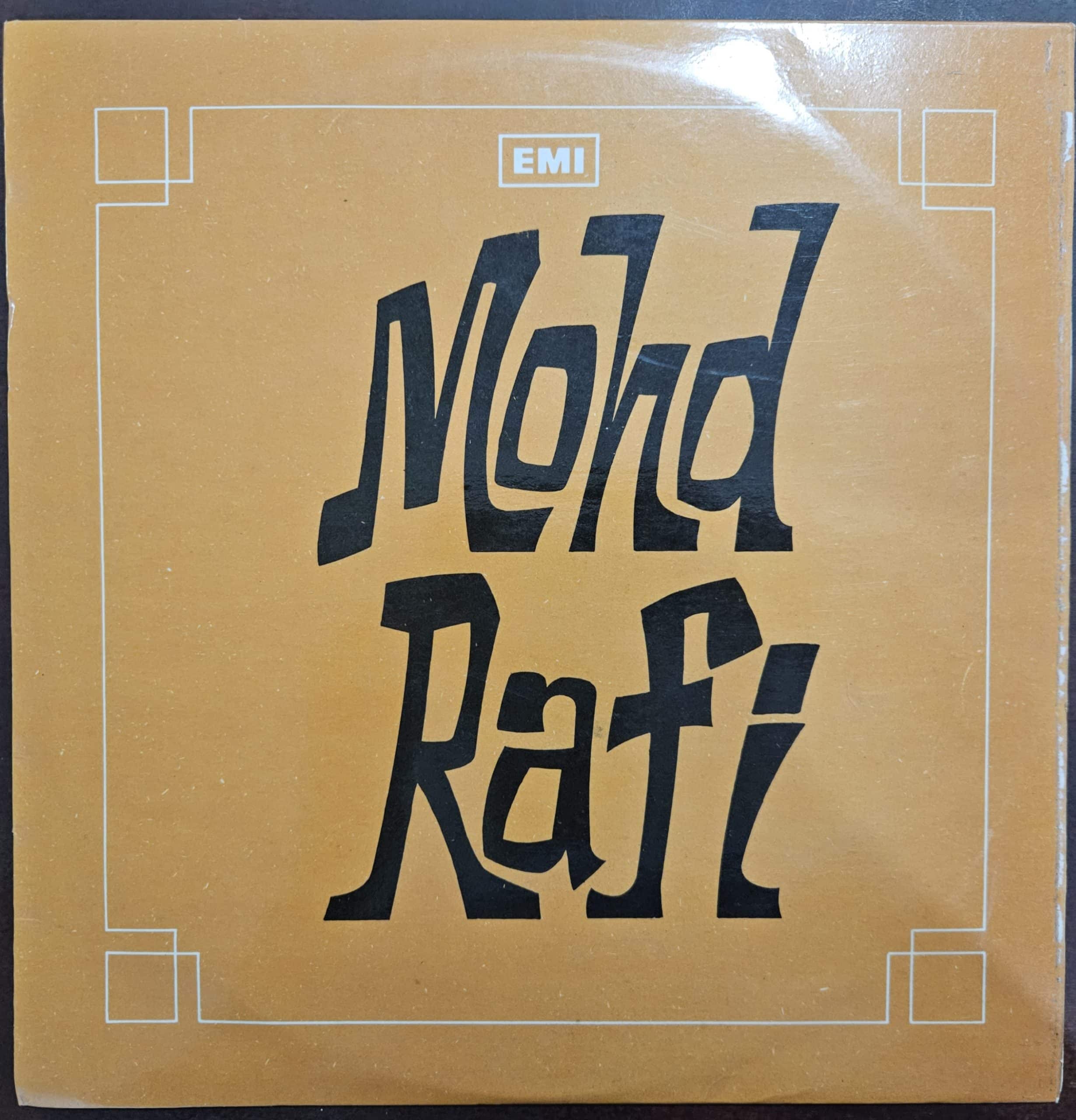 Mohd Rafi – Record LP Vinyl Vintage -Bollywood
