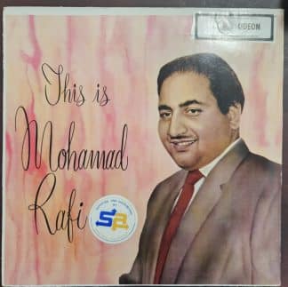This is Mohd Rafi – Record LP Vinyl Vintage -Bollywood