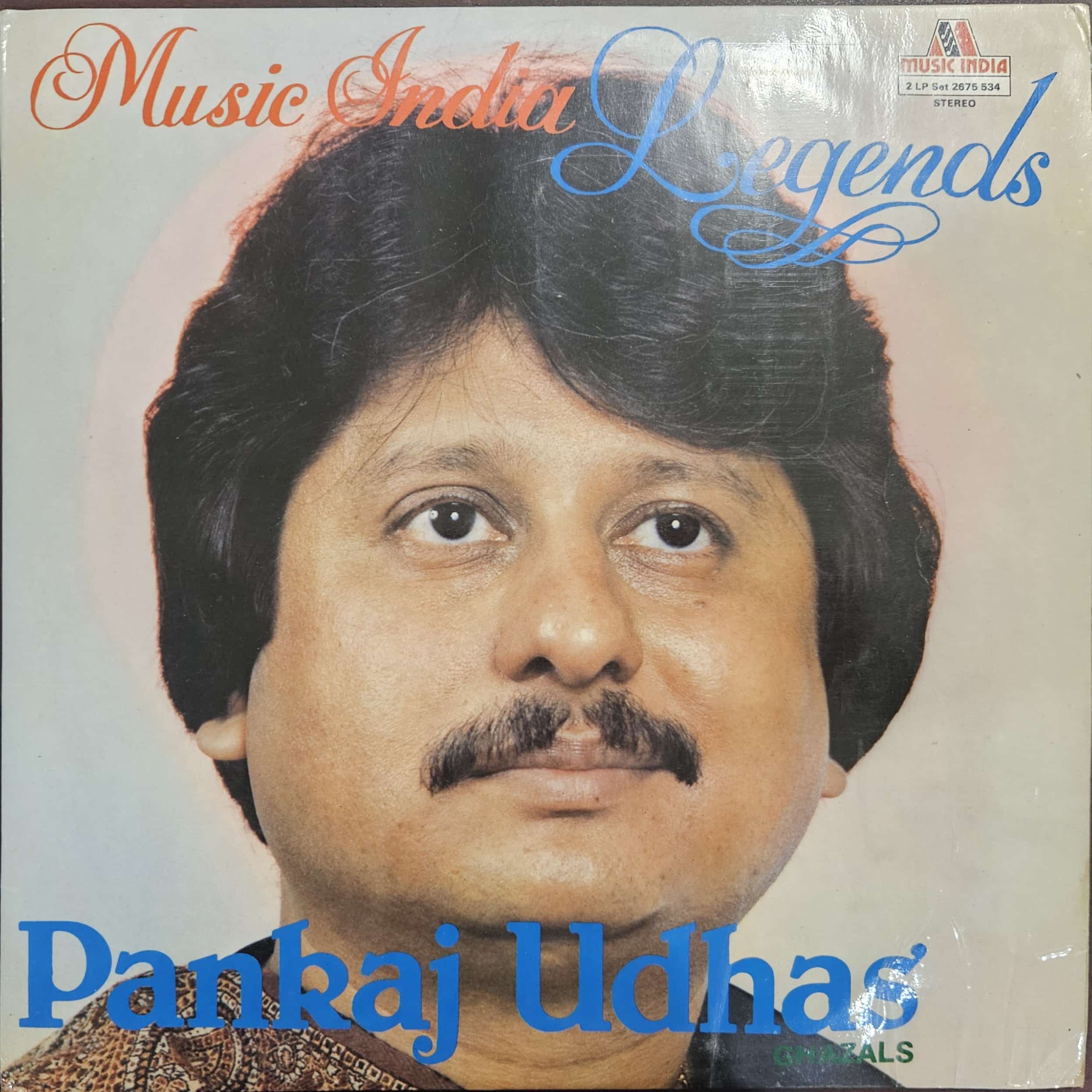 Music India Legends - Pankaj Udhas – Record LP Vinyl Vintage
