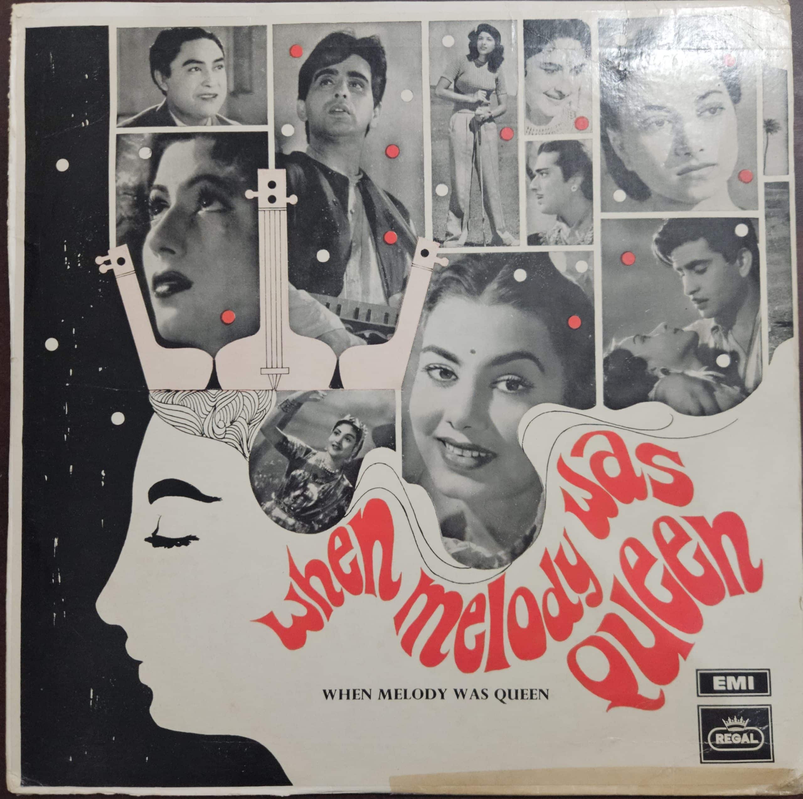 When Melody was Queen – Record LP Vinyl Vintage – Bollywood