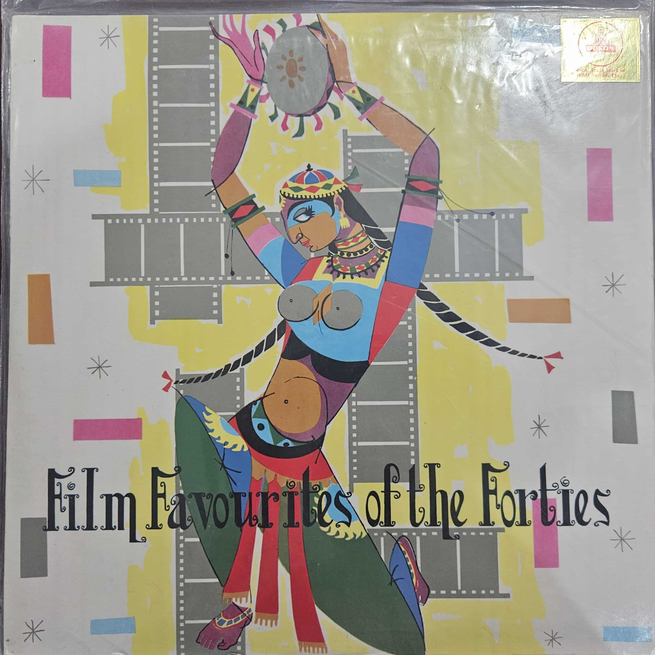 Film Favourites of the Forties – Vol I Record LP Vinyl Vintage – Bollywood