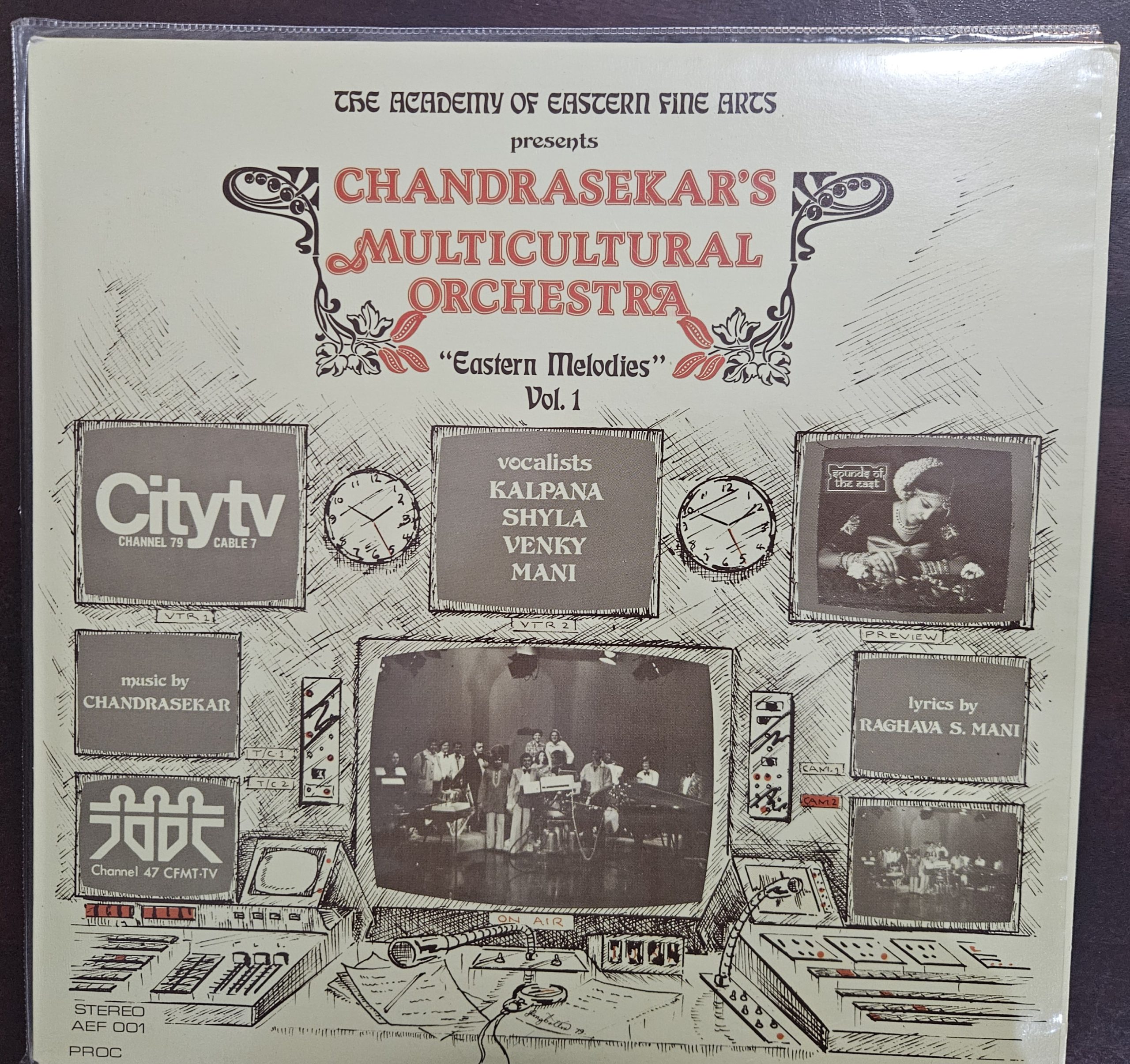 Chandrasekar's Multicutural Orchestra -Easter Melodies Vol 1 – Record LP Vinyl Vintage