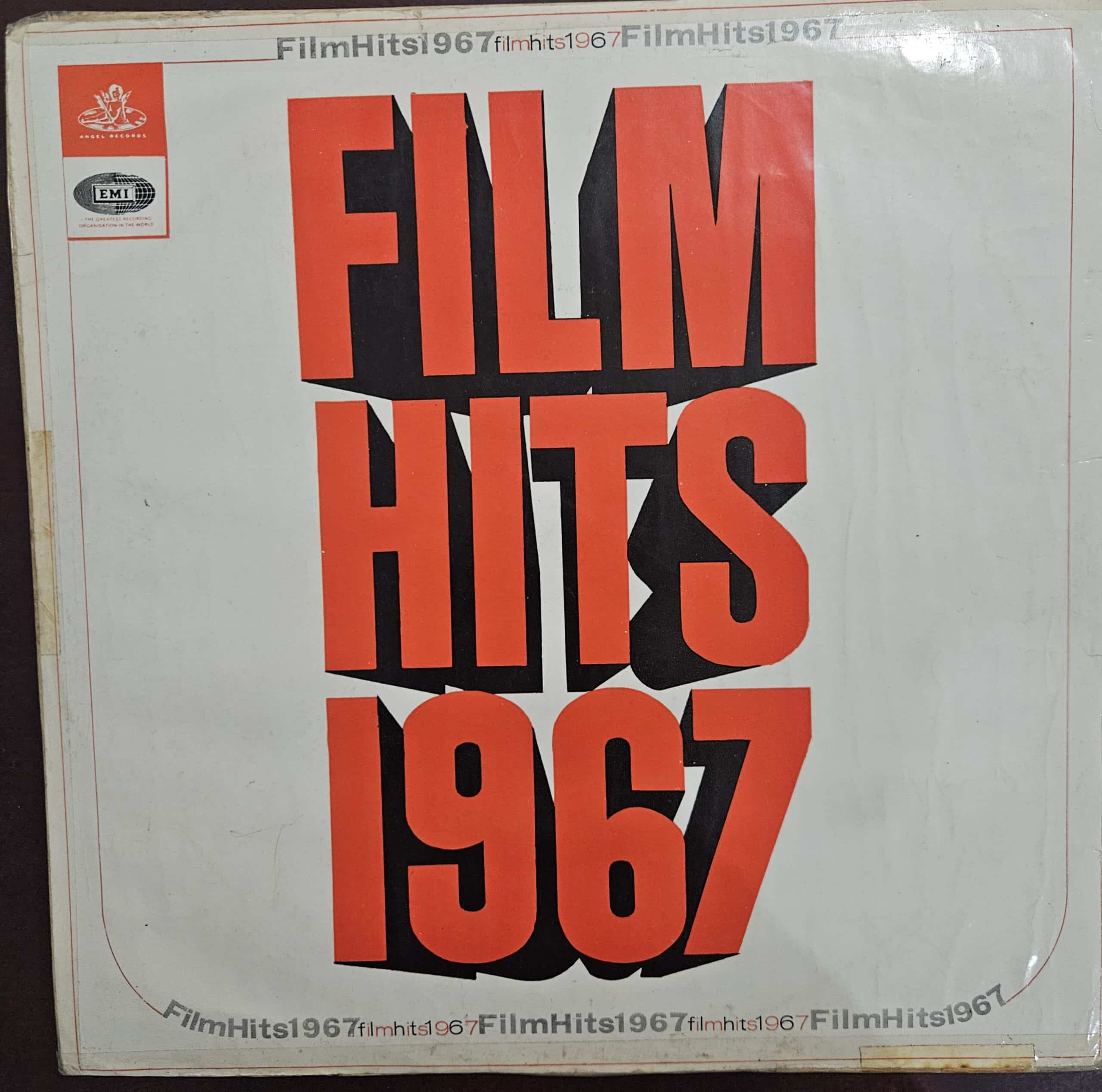 Film Hits of 1967 – Record LP Vinyl Vintage – Bollywood