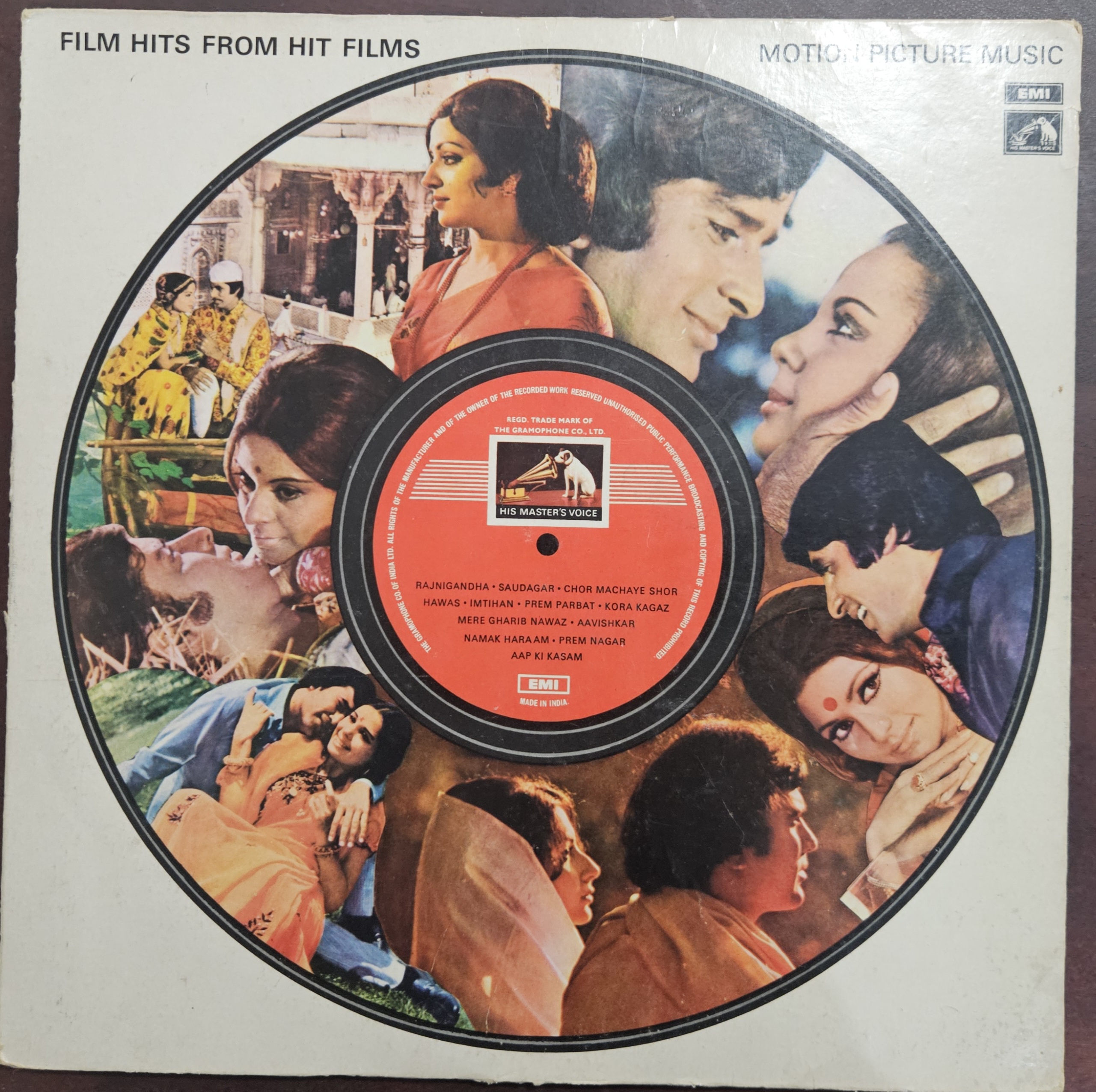 Film Hits from Hit Films – Record LP Vinyl Vintage – Bollywood