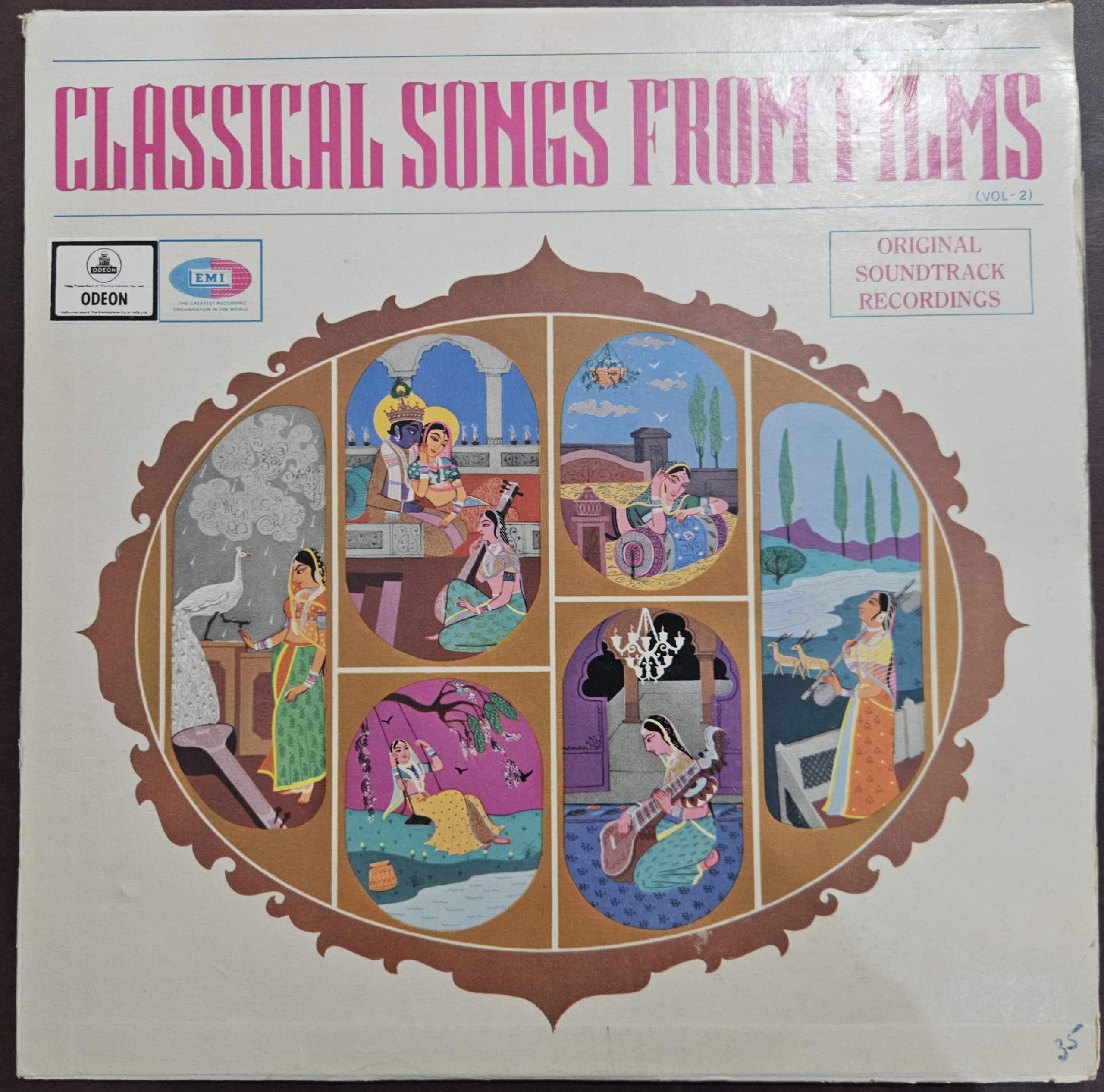 Classical Songs from Films – Vol 2 - Record LP Vinyl Vintage – Bollywood