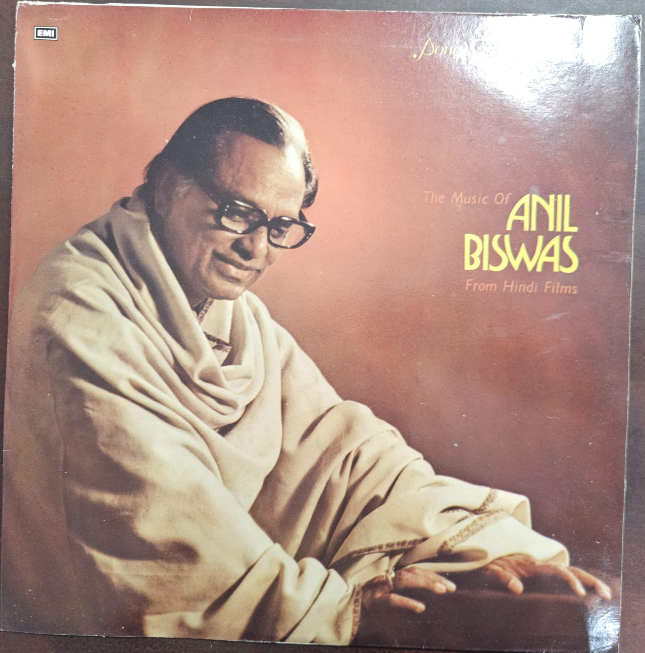 Music of Anil Biswas from Hindi Films – Record LP Vinyl Vintage – Bollywood