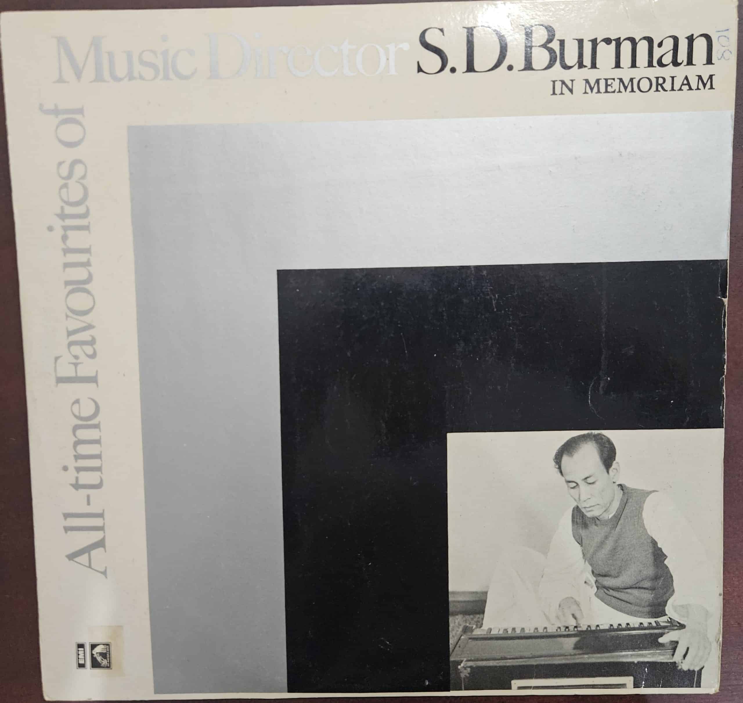 S. D. Burman - In Memoriam – Record LP Vinyl Vintage – Bollywood