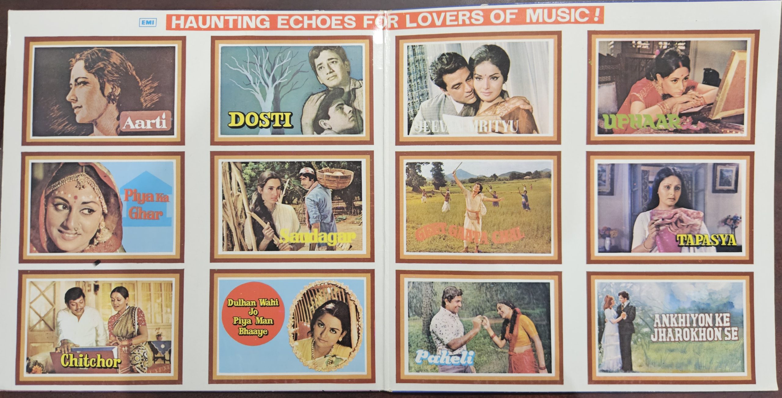 Hits From Rajshri – Record LP Vinyl Vintage – Bollywood - Image 2
