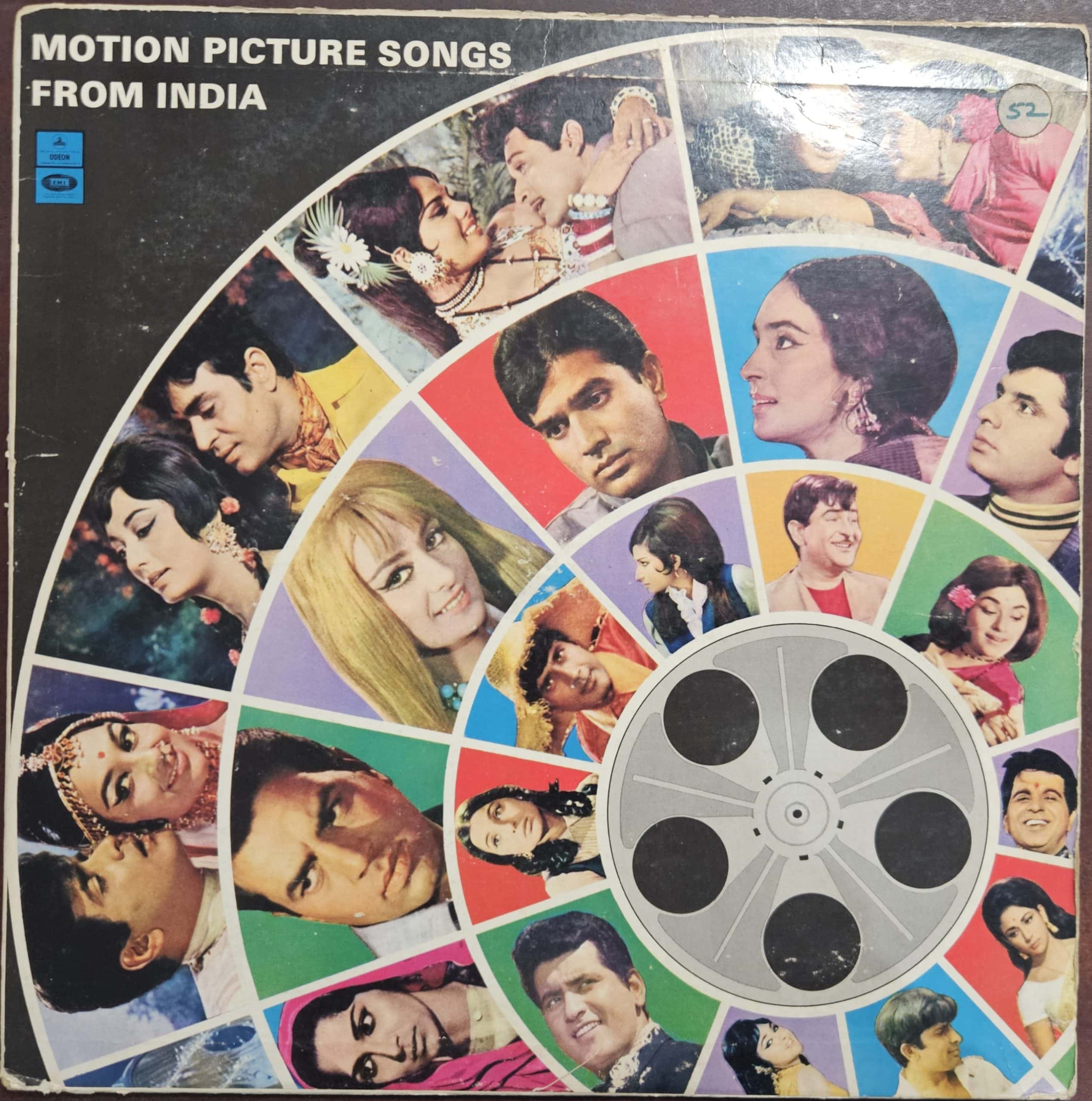 Motion Picture songs from India – Record LP Vinyl Vintage – Bollywood