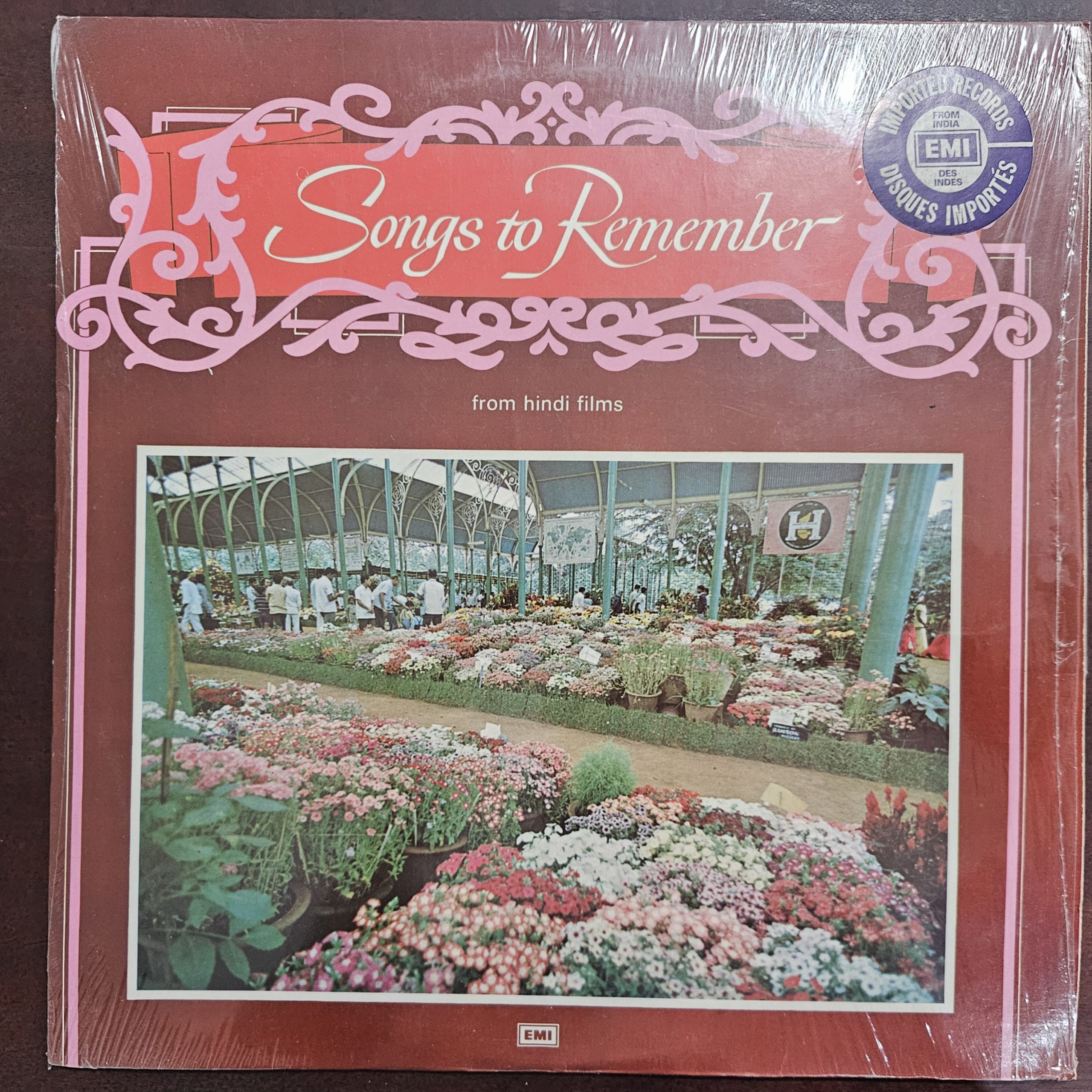 Songs to Remember from Hindi Films – Record LP Vinyl Vintage – Bollywood