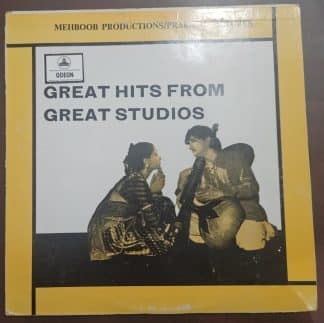 Great Hits from Great Studios – Record LP Vinyl Vintage – Bollywood