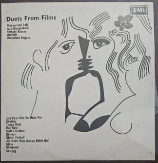 Duets from Films – Record LP Vinyl Vintage – Bollywood