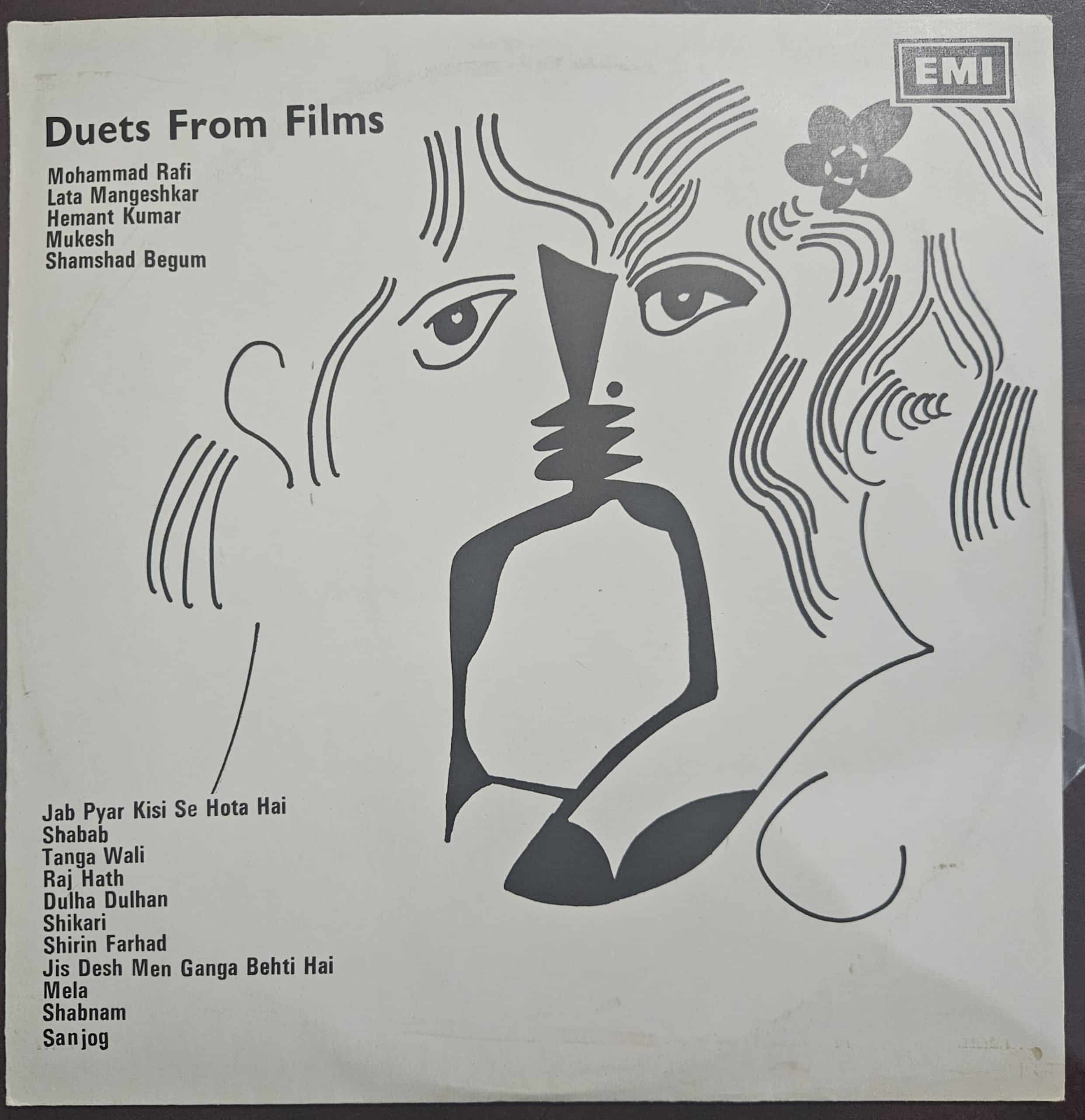 Duets from Films – Record LP Vinyl Vintage – Bollywood