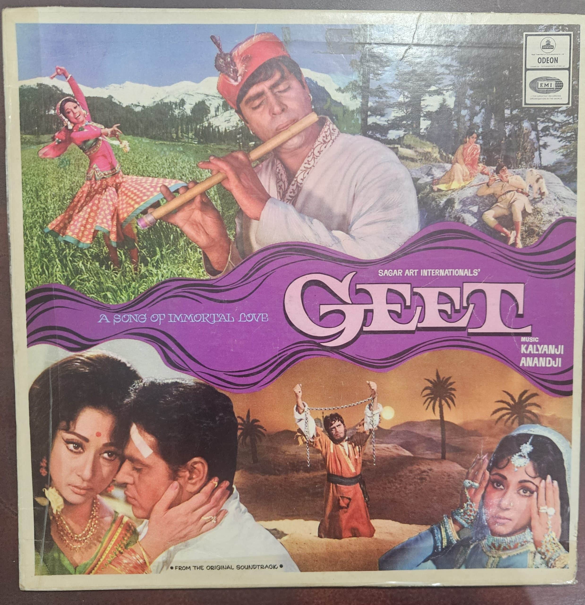 Geet (Worn Jacket) – Record LP Vinyl Vintage -Bollywood