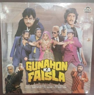 Gunahon Ka Faisla – Record LP Vinyl Vintage -Bollywood