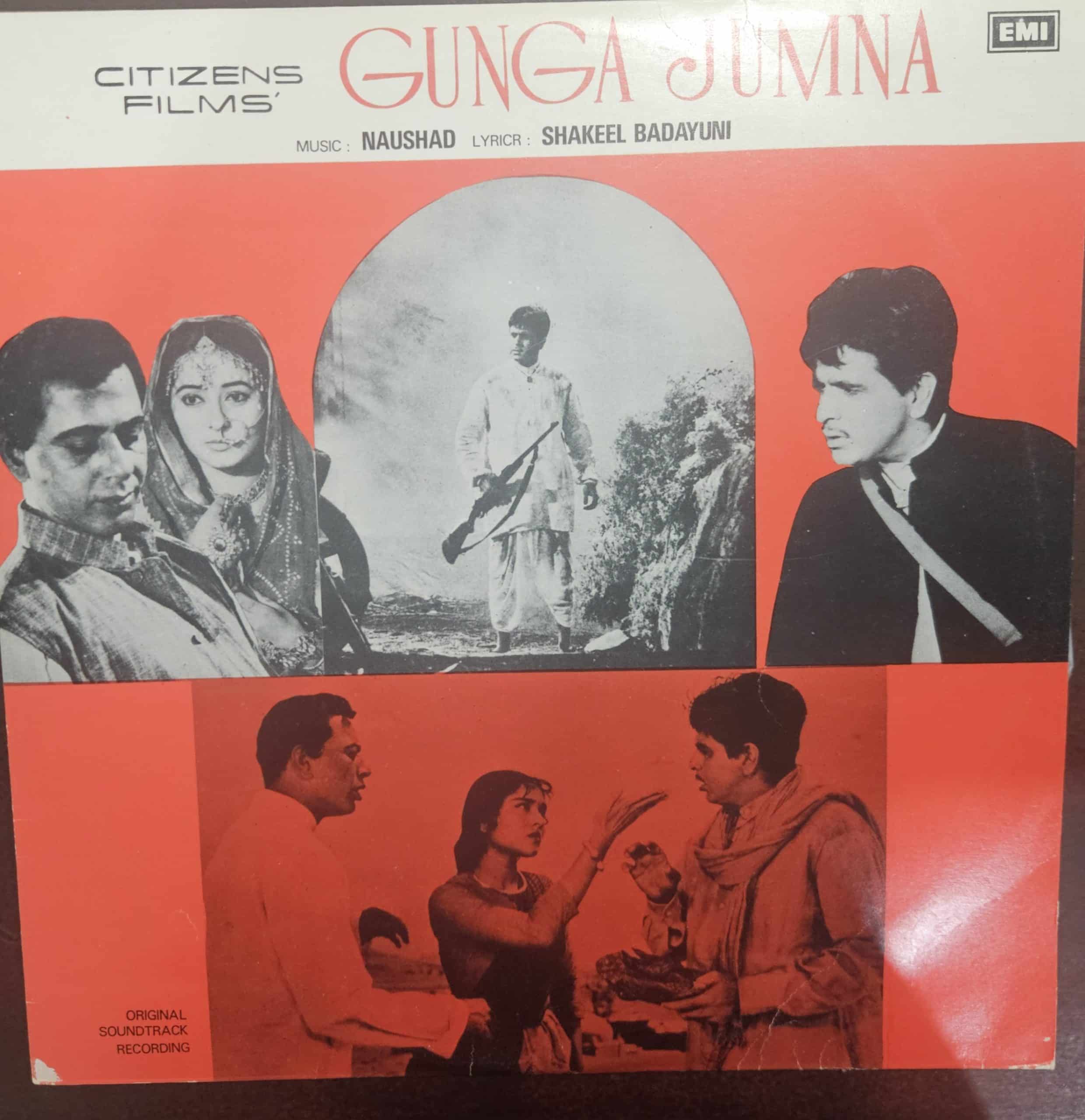 Ganga Jamna – Record LP Vinyl Vintage -Bollywood