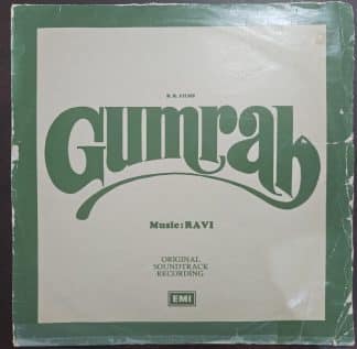 Gumrah – Record LP Vinyl Vintage -Bollywood