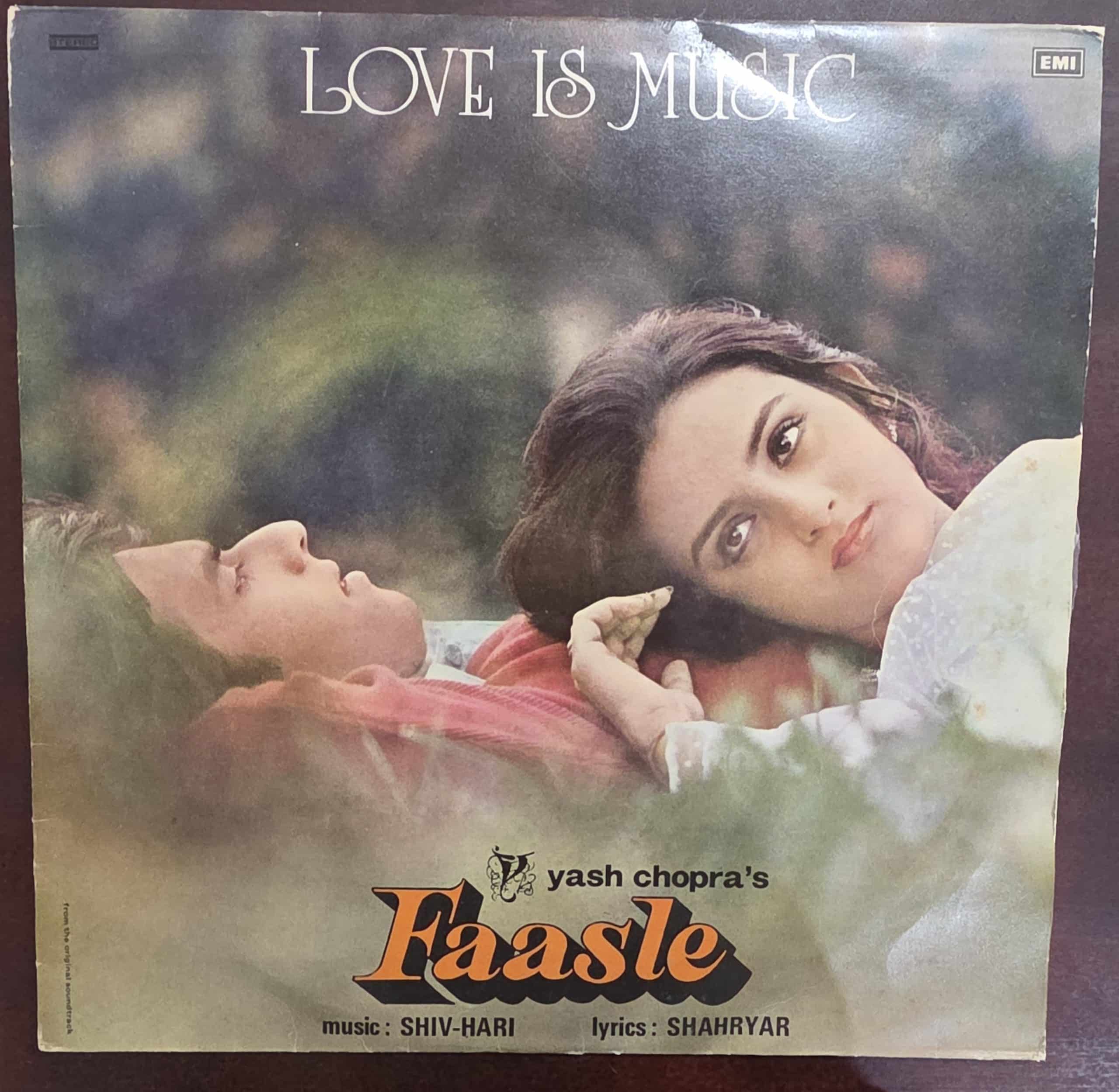 Faasle – Record LP Vinyl Vintage -Bollywood