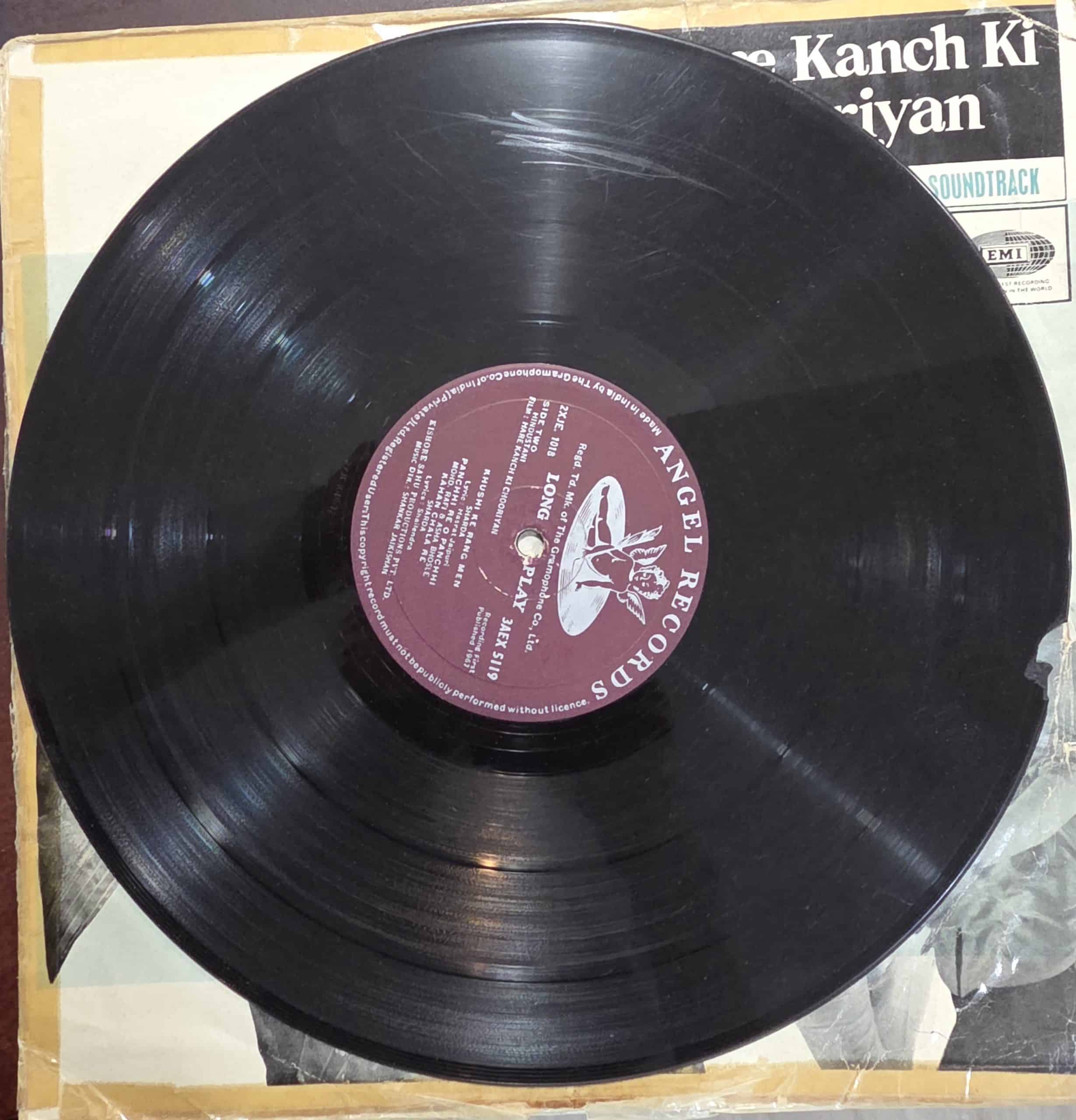 Hare Kanch Ki Chooriyan – Record LP Vinyl Vintage -Bollywood - Image 3