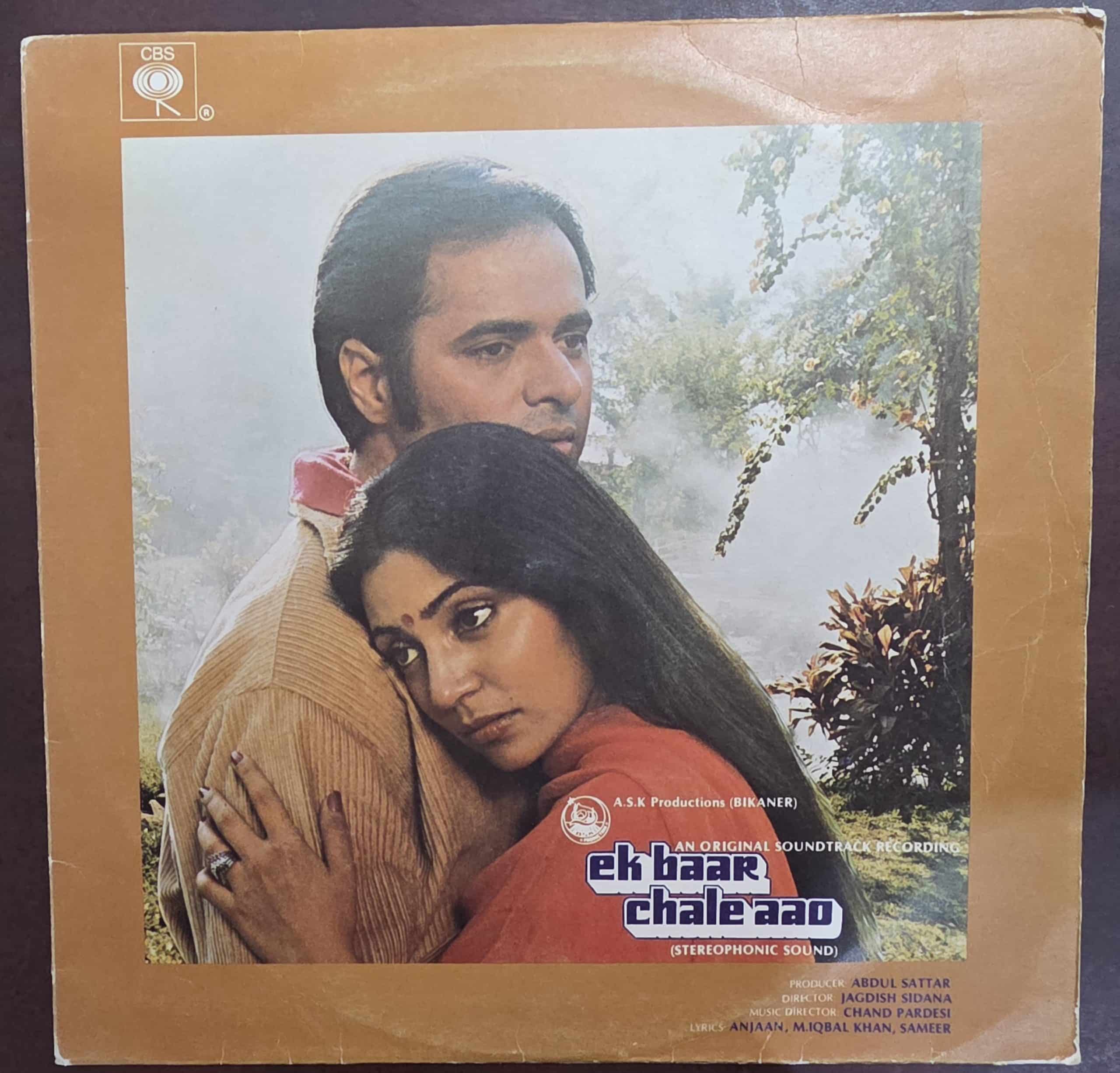Ek Baar Chale Aao – Record LP Vinyl Vintage -Bollywood