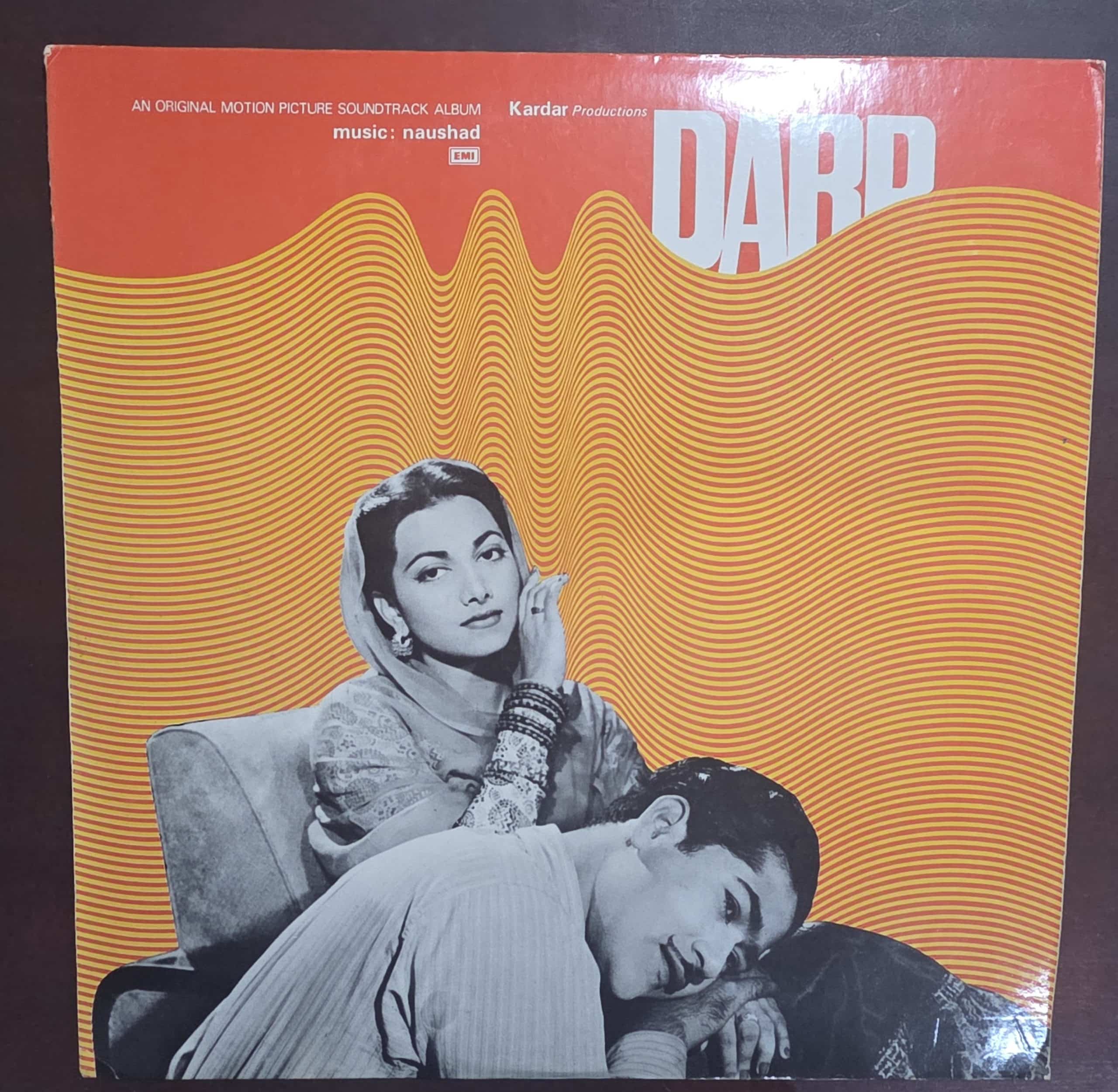 Dard – Record LP Vinyl Vintage -Bollywood