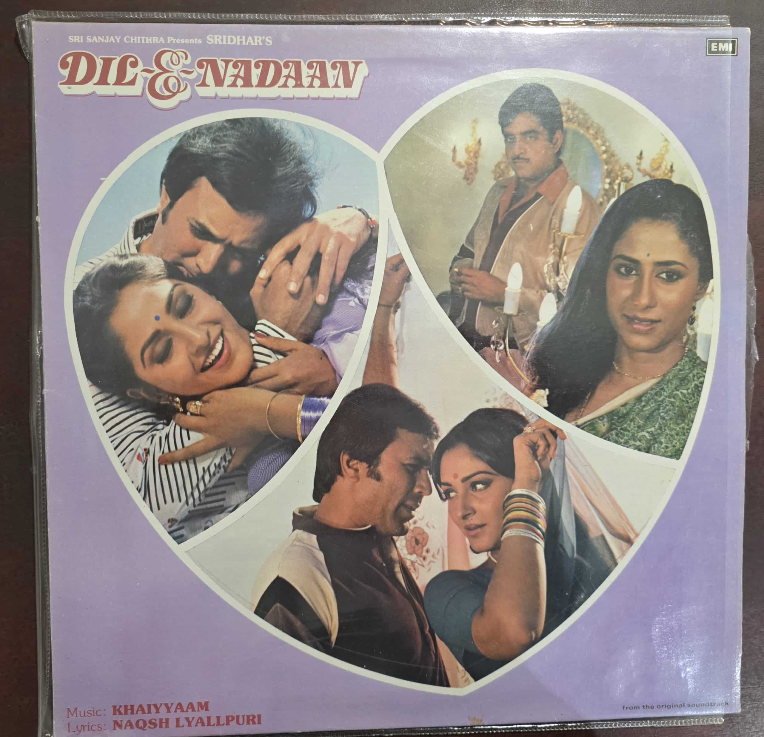Dil-E- Nadaan – Record LP Vinyl Vintage -Bollywood