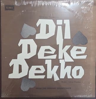 Dil Deke Dekho – Record LP Vinyl Vintage -Bollywood