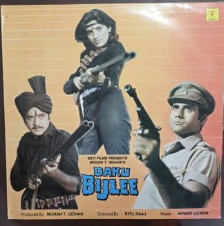 Daku Bijlee – Record LP Vinyl Vintage -Bollywood